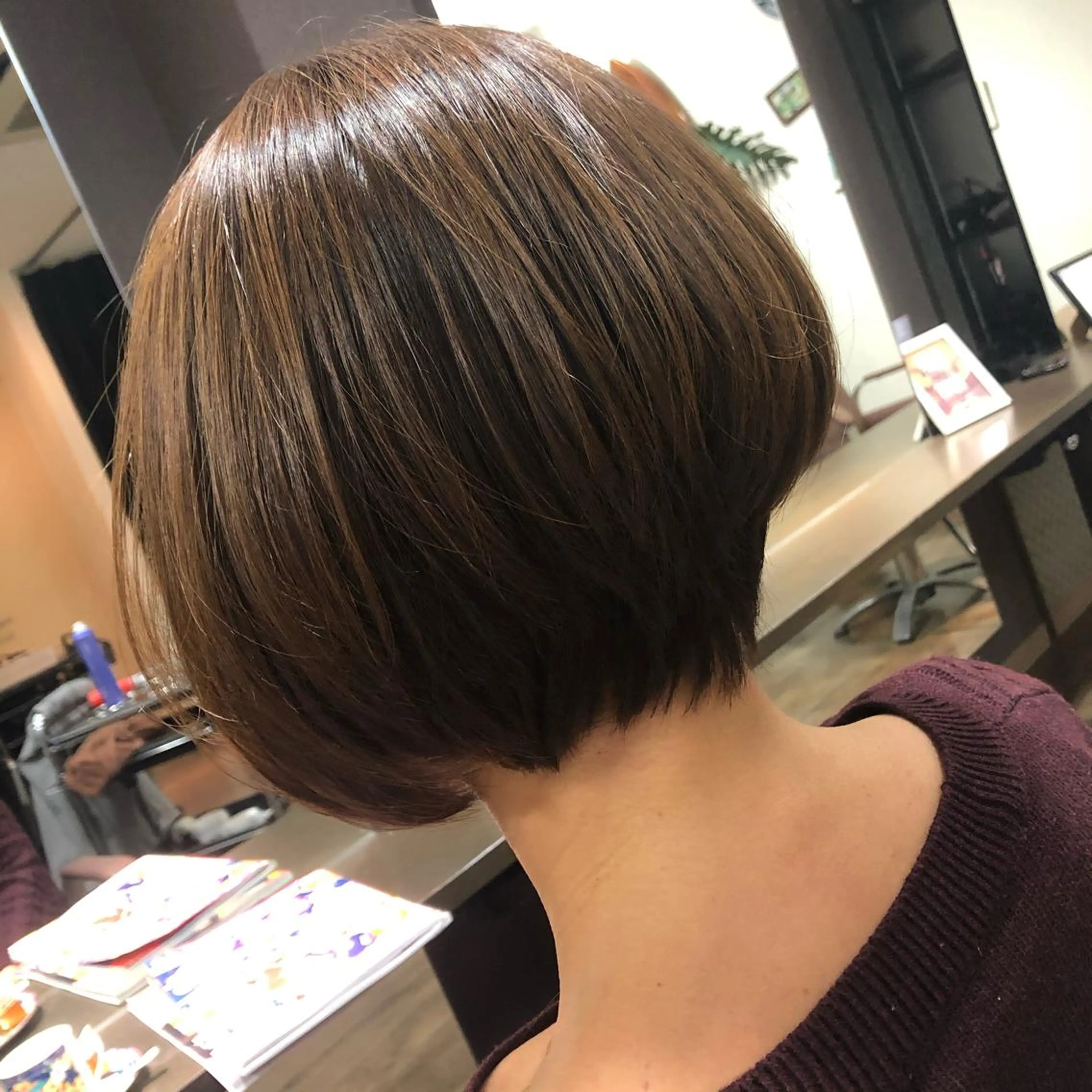 ショート カラー カット ヘアカラー pep natsumiのヘアスタイル