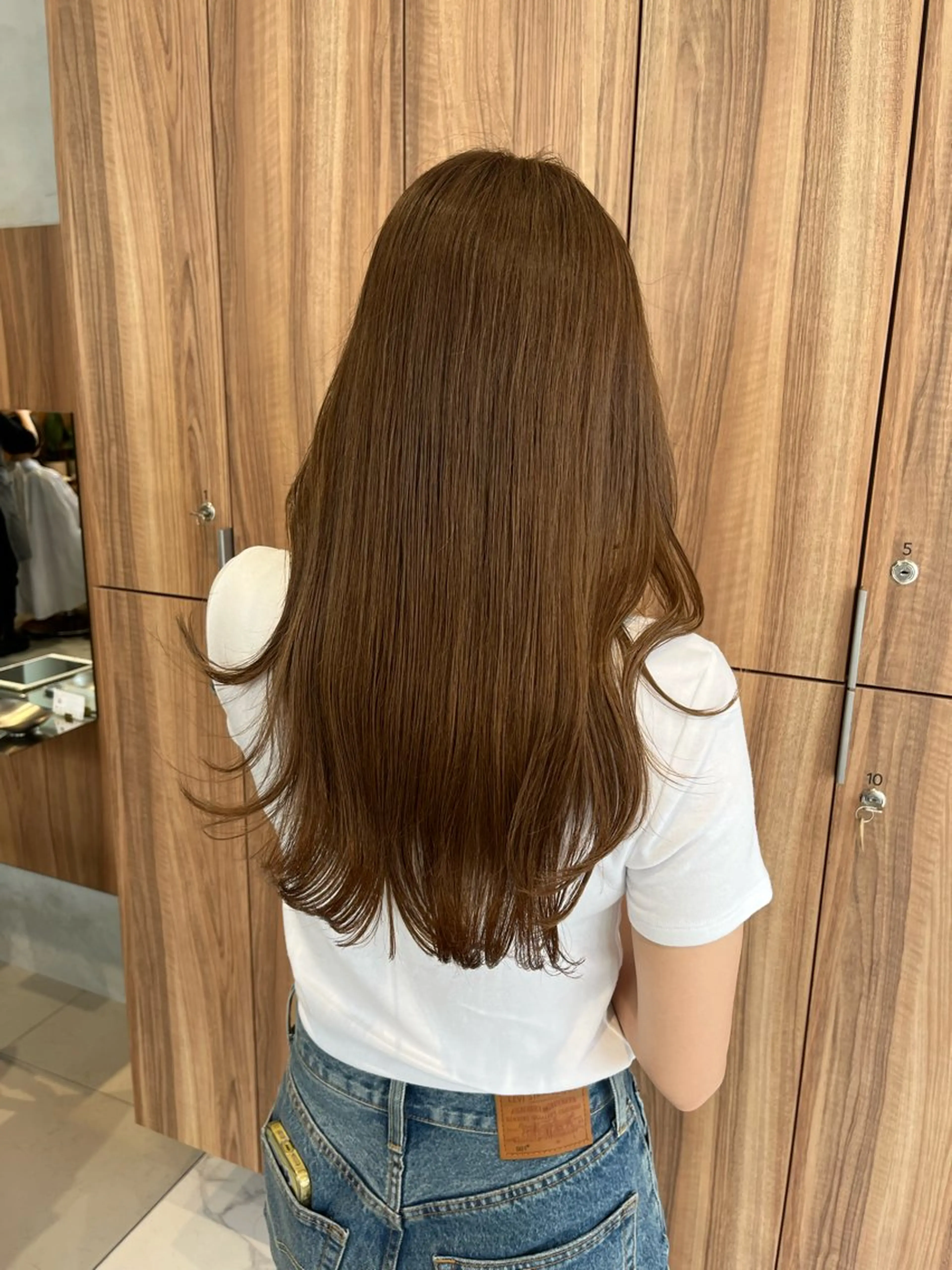 ロング カラー 透明感ハイトーン/ レイヤー/セイナのマツエク・マツパデザイン