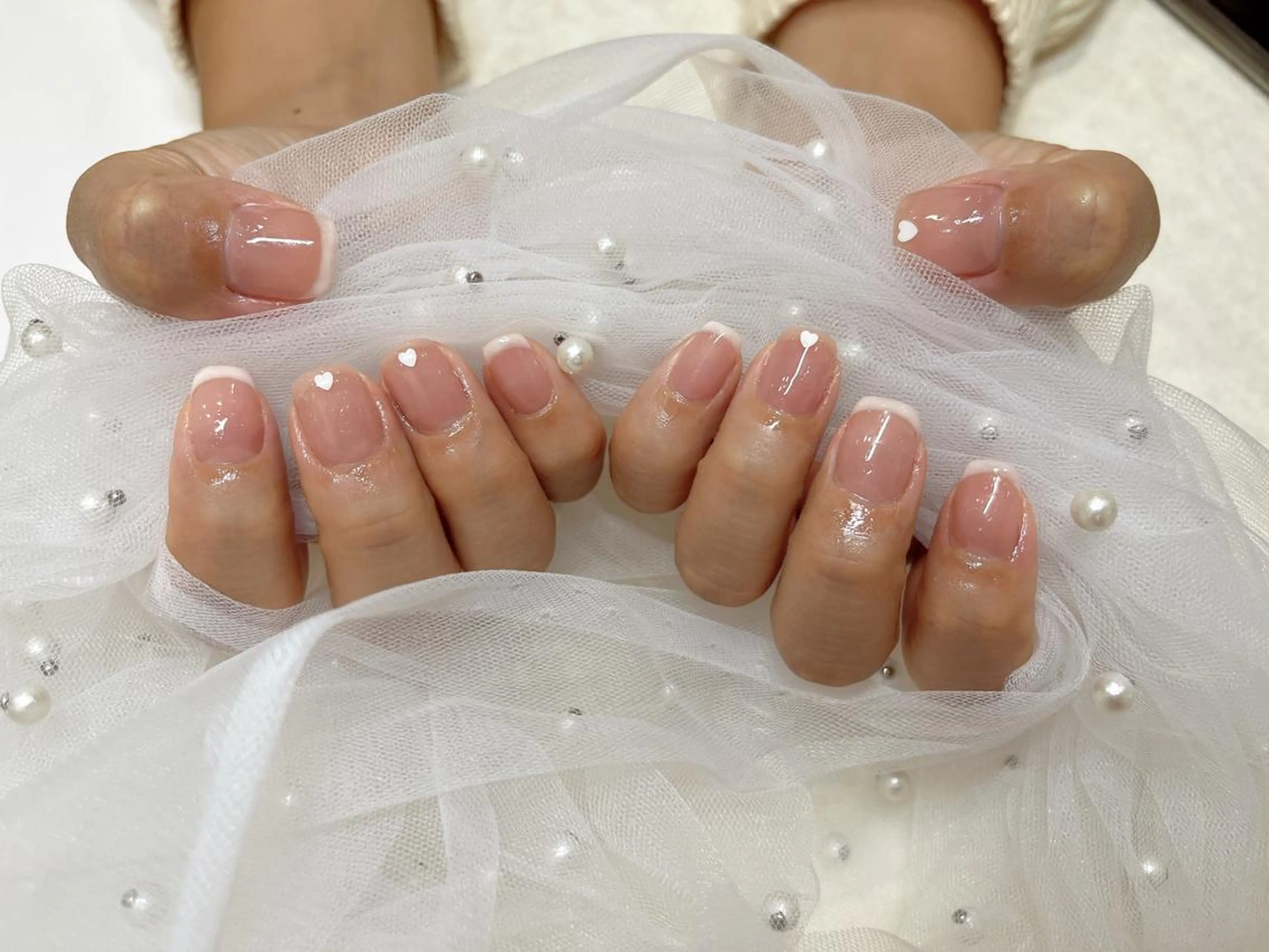 ネイル アートネイル フラッシュネイル フラワーネイル フットネイル フレンチネイル Moci Nail Salonのネイルデザイン