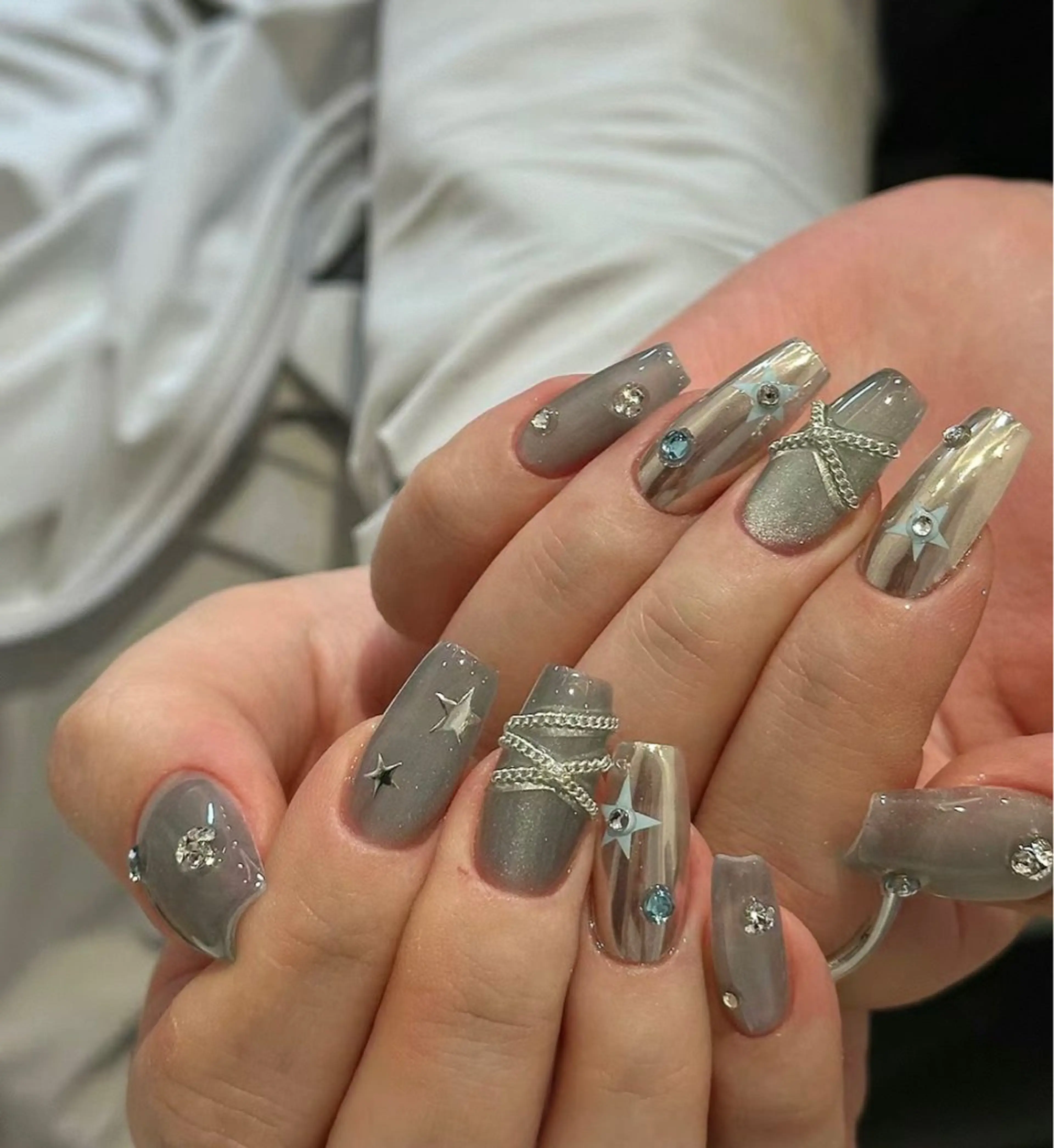 ネイル ハンドネイル ハンドケア 🍑 momo_nailのネイルデザイン