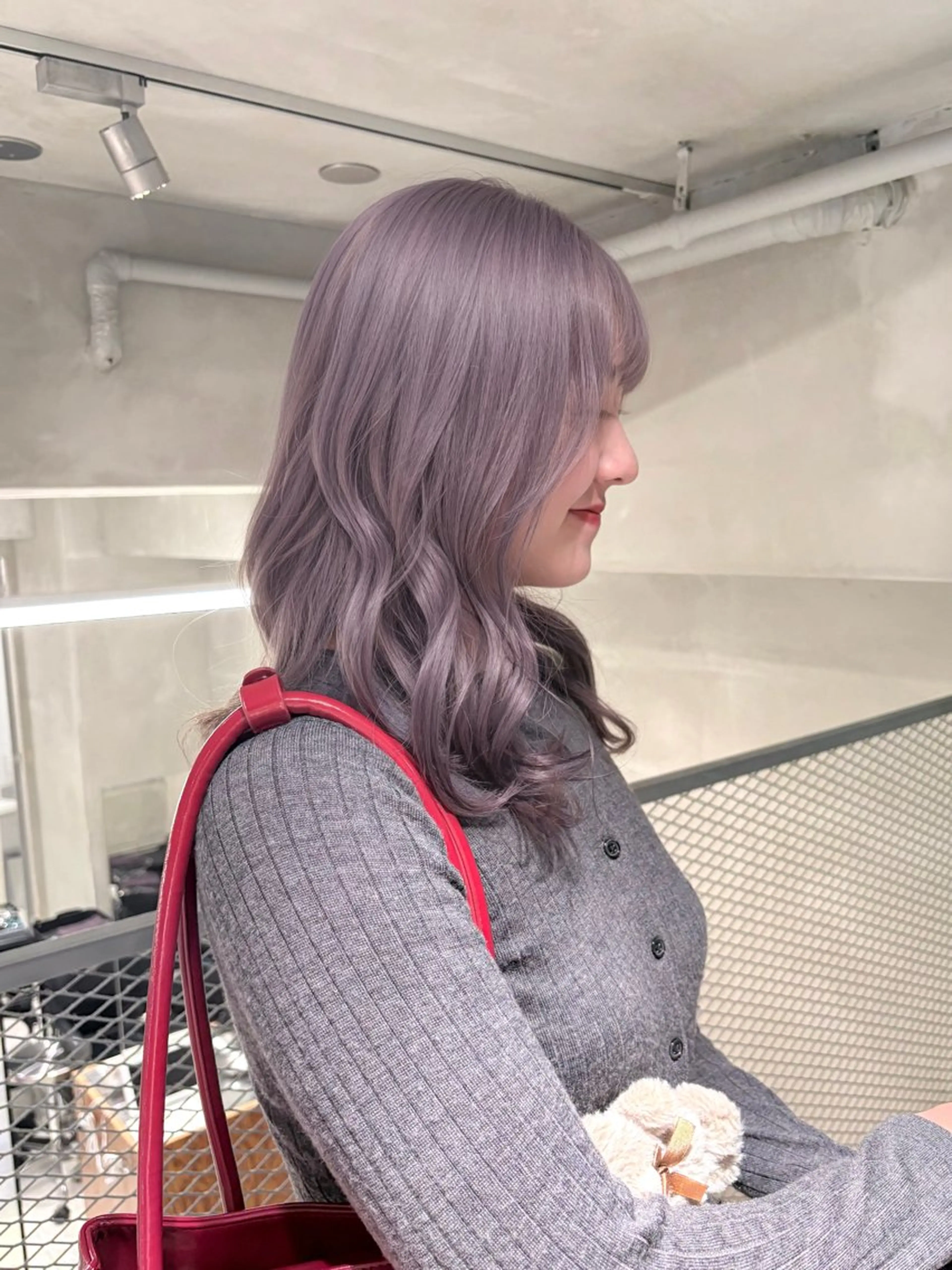 カラー ヘアカラー くすみカラー/ブリ ーチ seina★のヘアスタイル