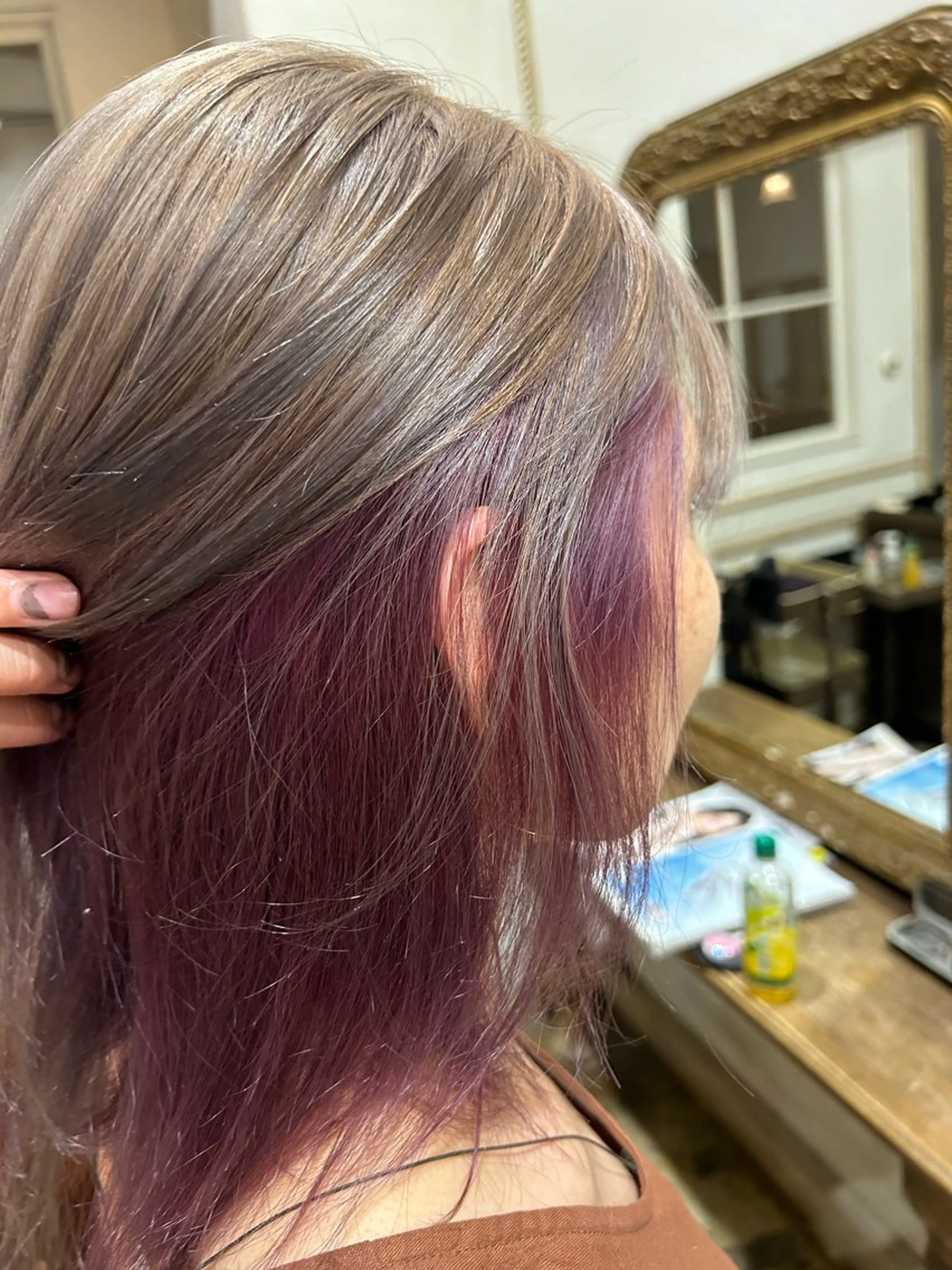 ミディアム 樋富 優香のヘアスタイル