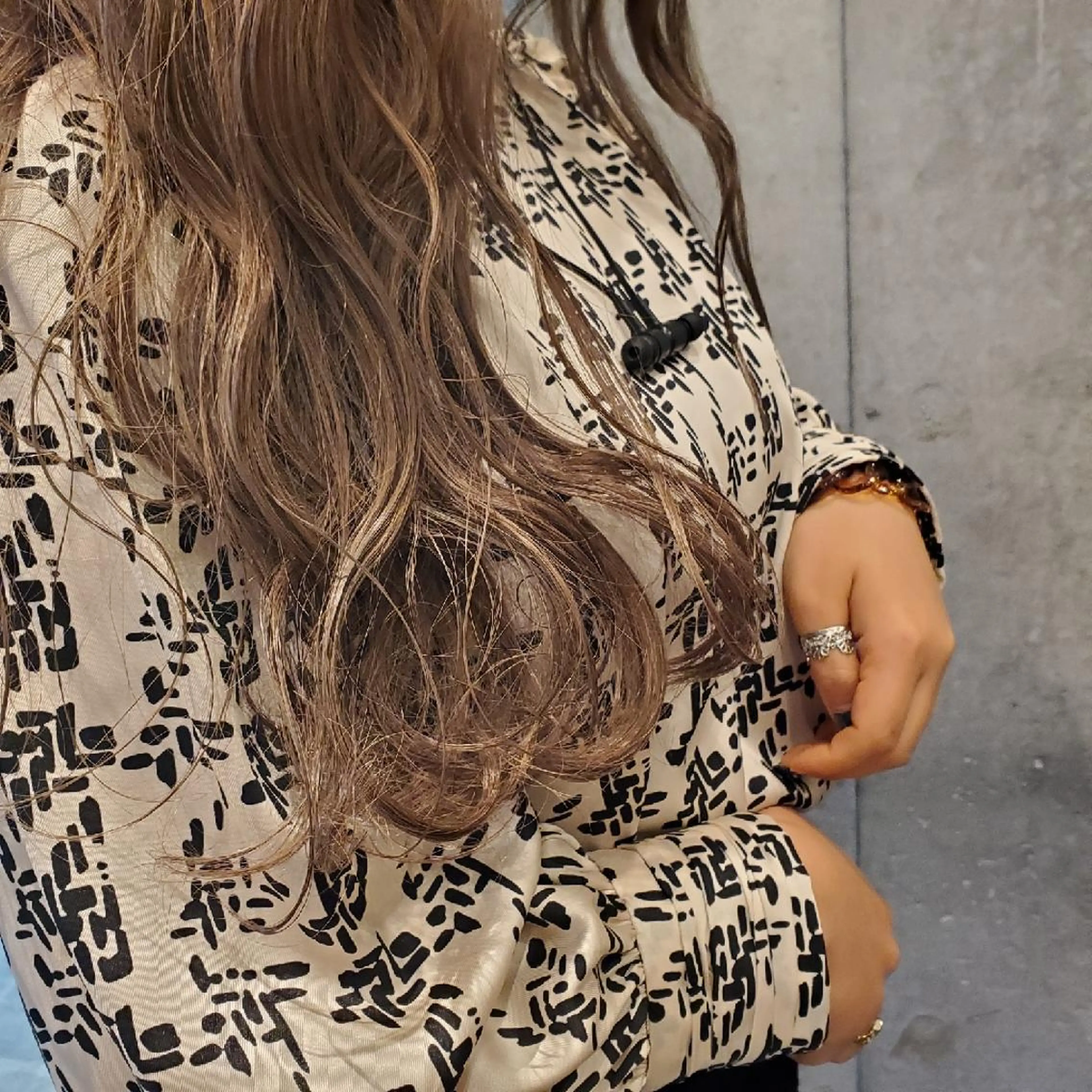 ロング カラー GIFT所属・谷 結奈のヘアスタイル