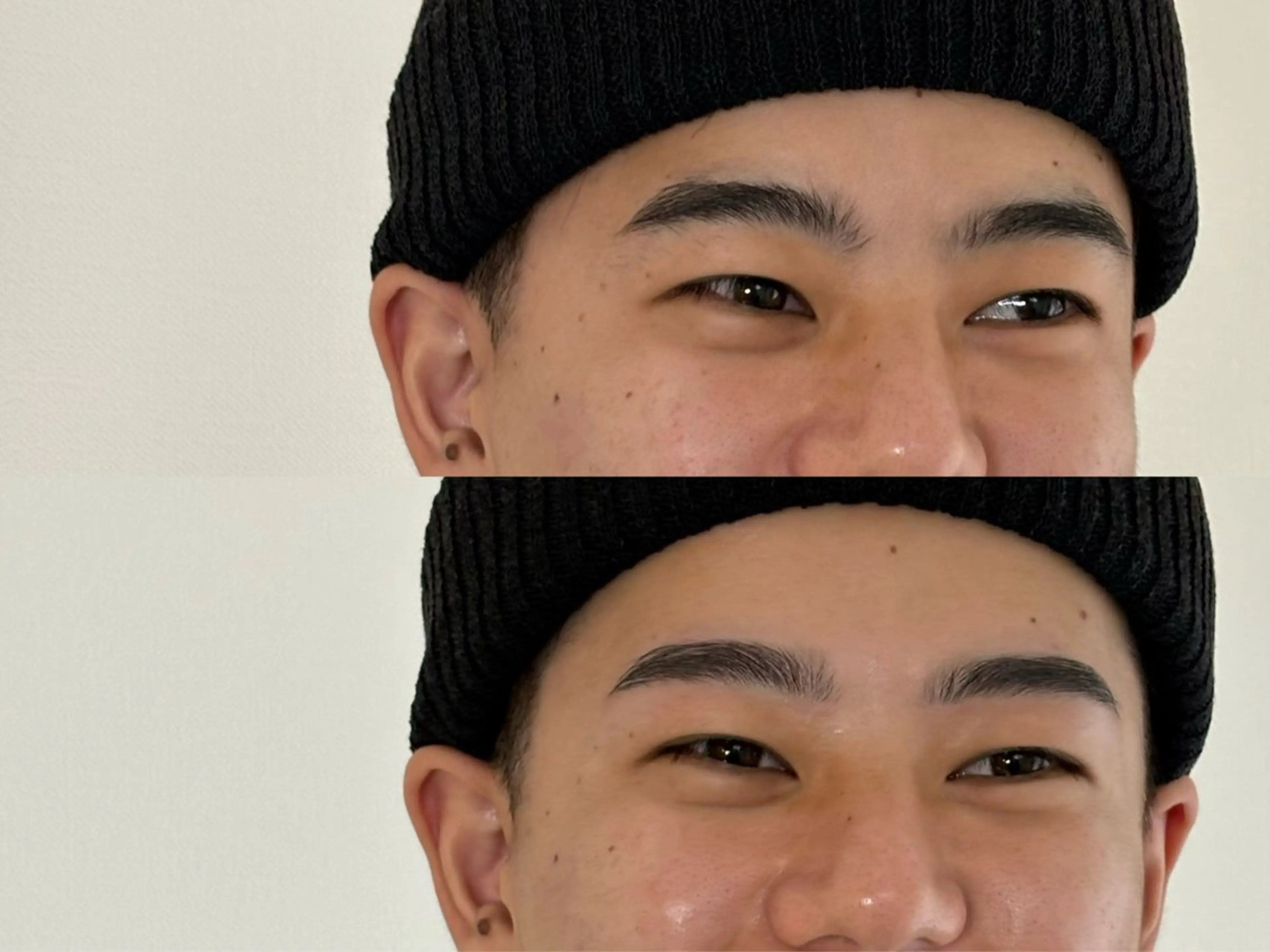 アイブロウ ワックス脱毛 眉カット 副島 なつのネイルデザイン