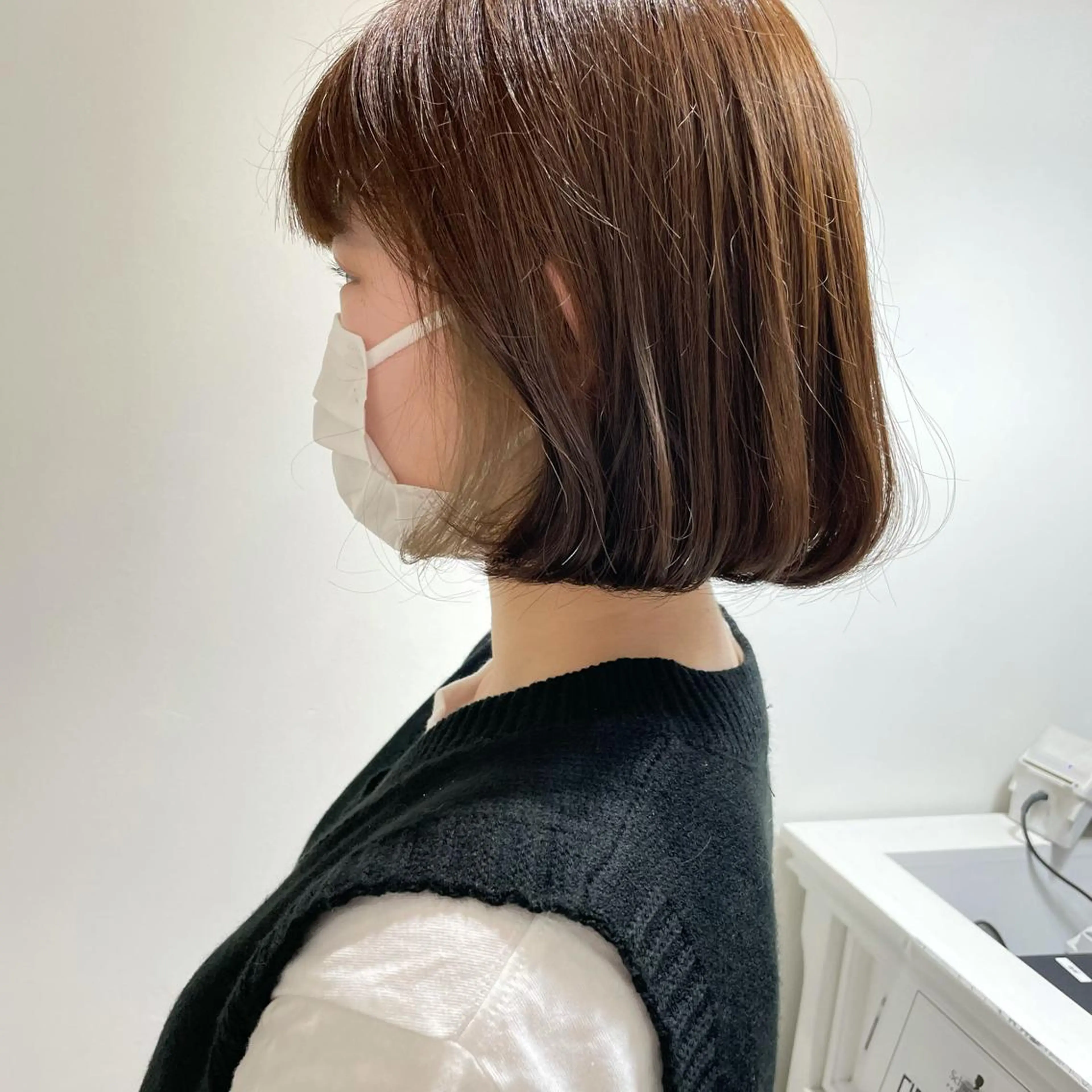 ミディアム カラー HARUKA韓国ヘア /Luana梅田のヘアスタイル