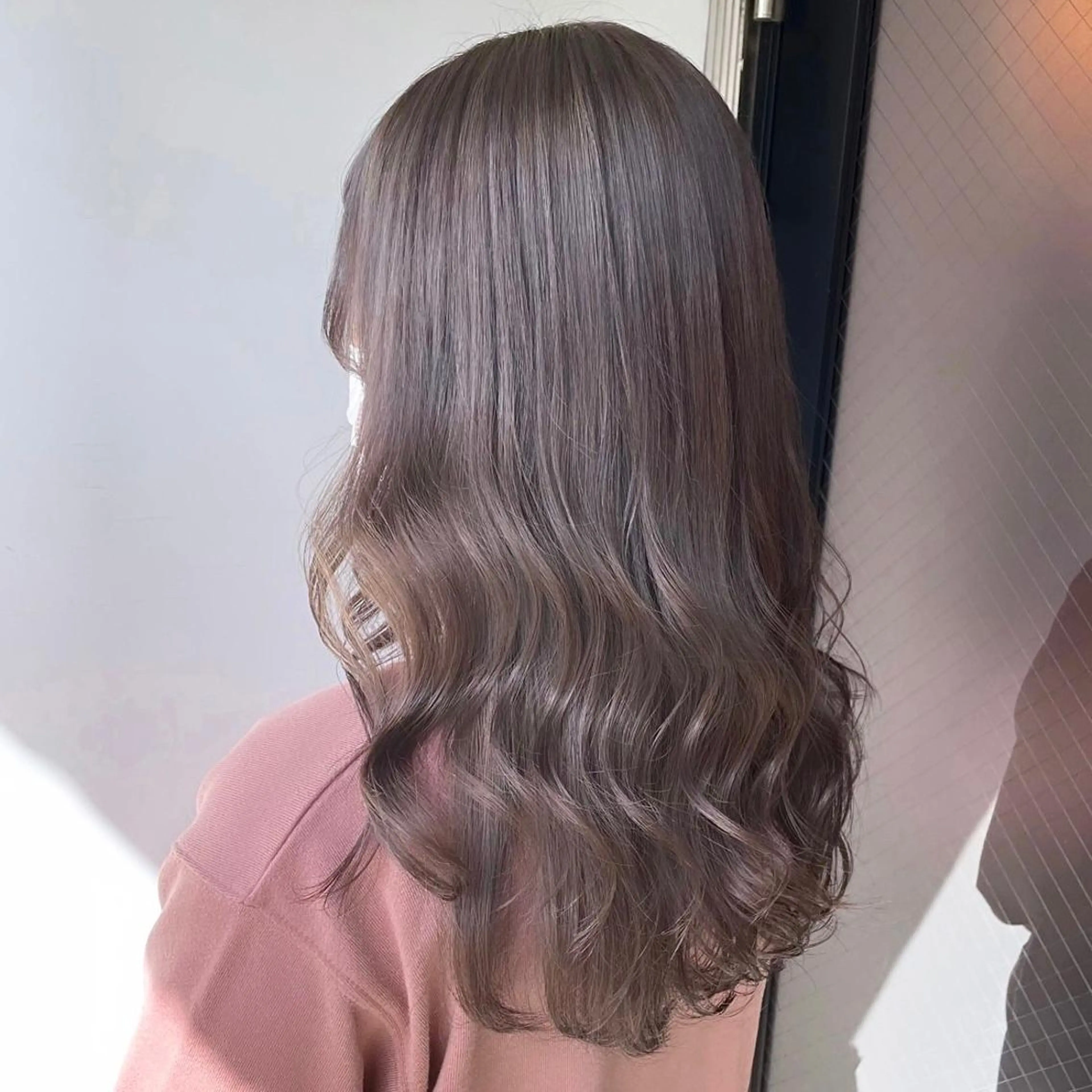 ロング ピンク・ベージュ🩰 カラー🫧とらのヘアスタイル