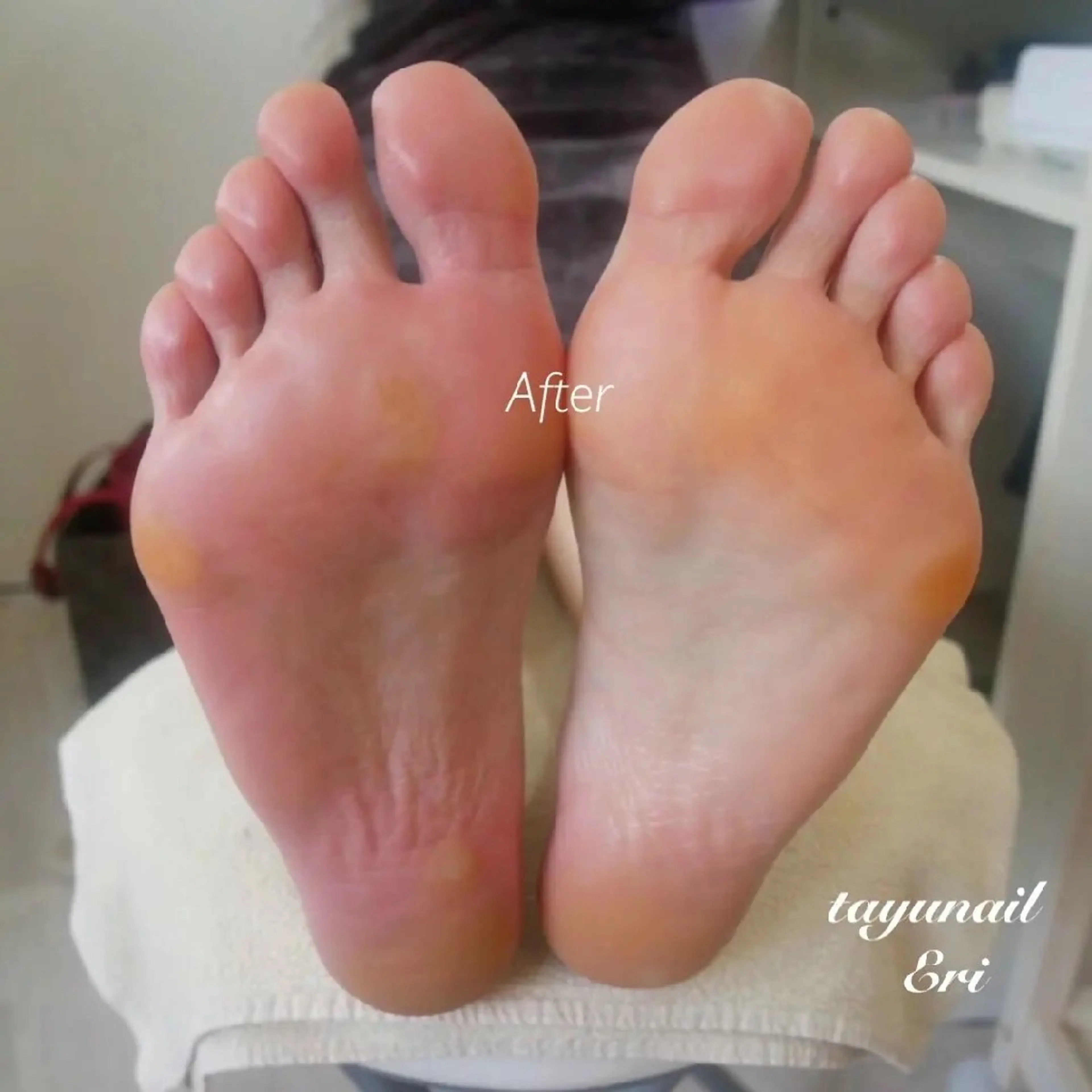 ネイル フットネイル ジェルネイル パラジェル 冬ネイル ネイルサロン 【たゆnail】のネイルデザイン