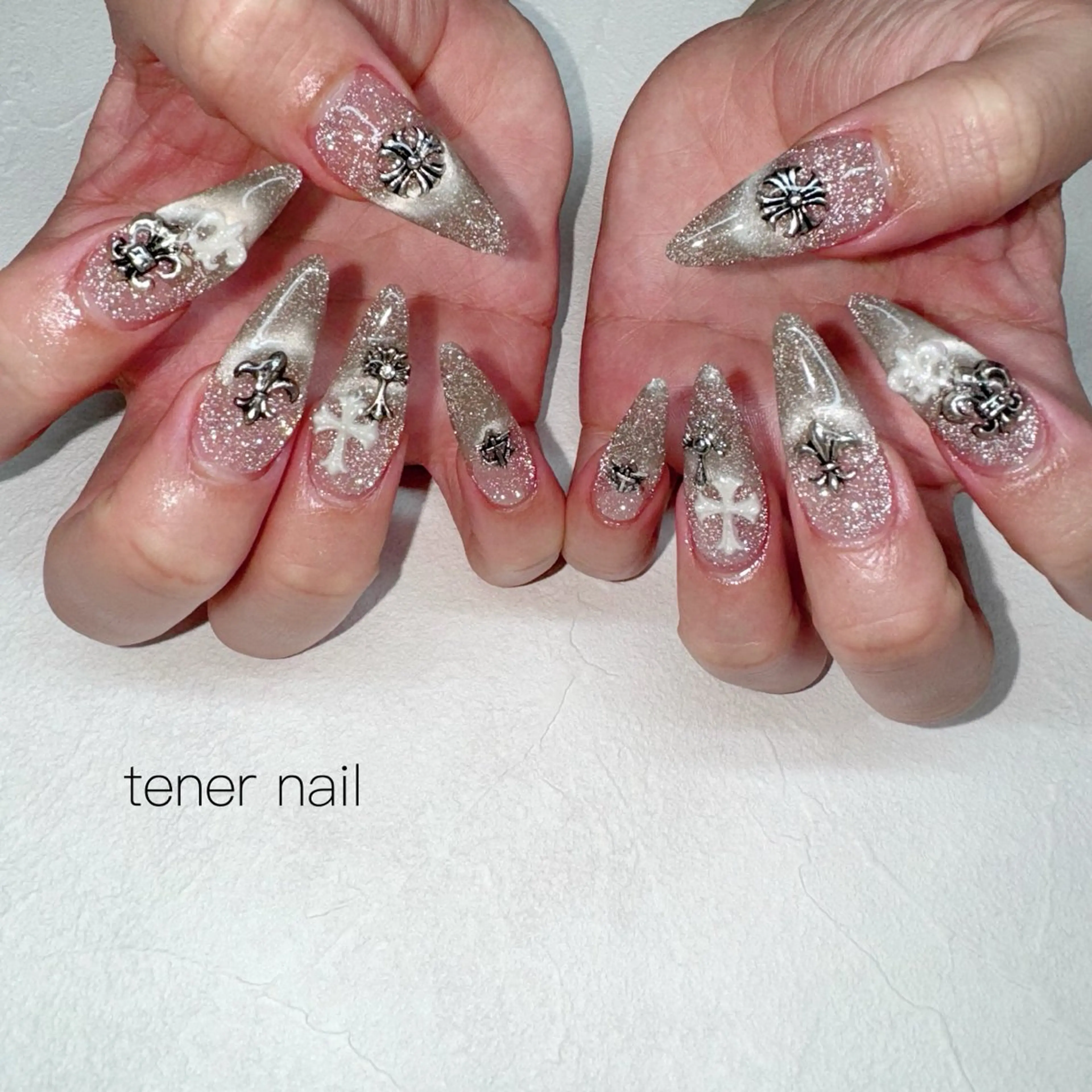 ネイル フラッシュネイル ハンドネイル tener  nail  テネルネイル所属・テネルネイル tener nailのネイルデザイン