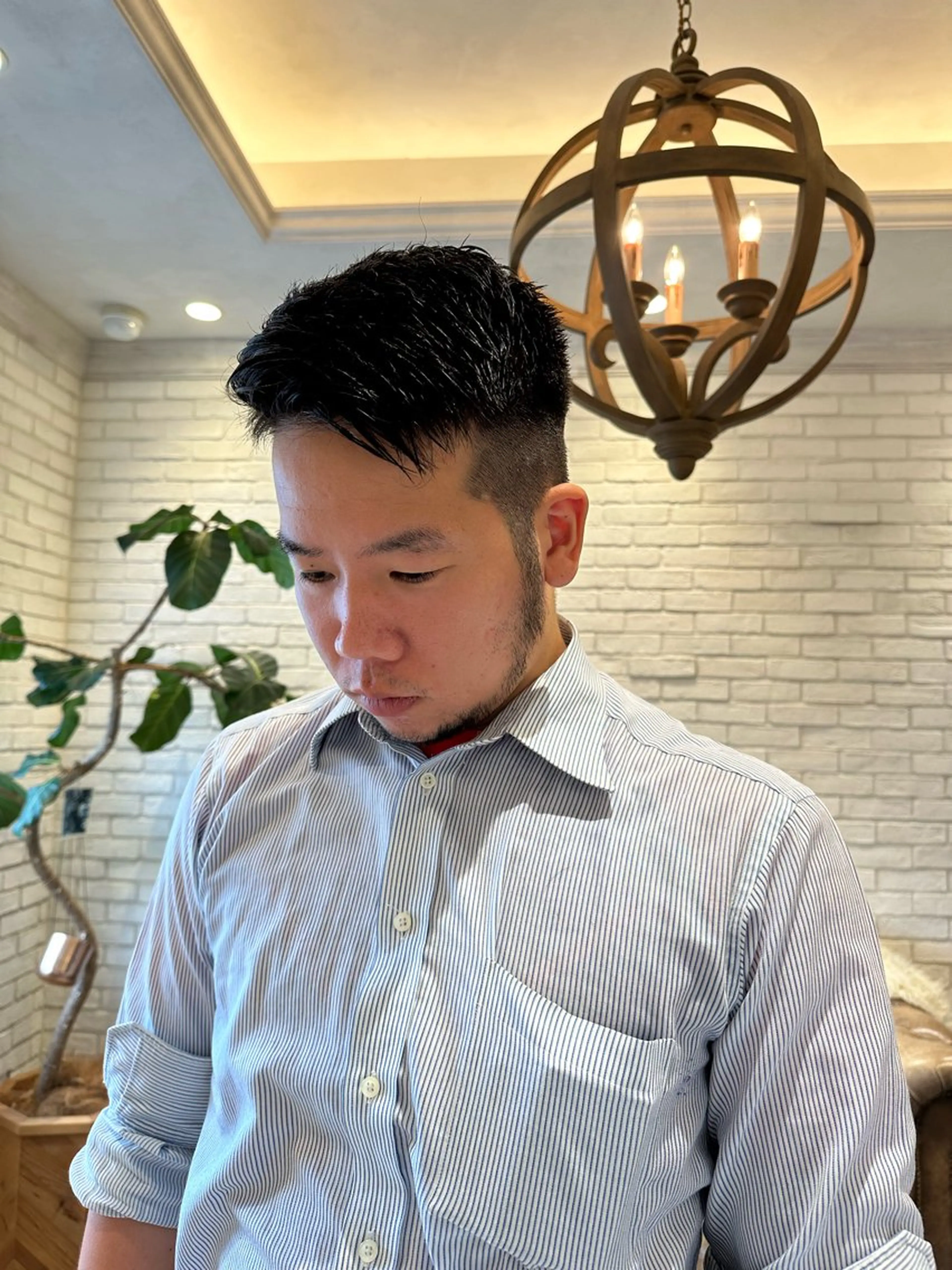 メンズ 牛嶋 嶺弥のヘアスタイル