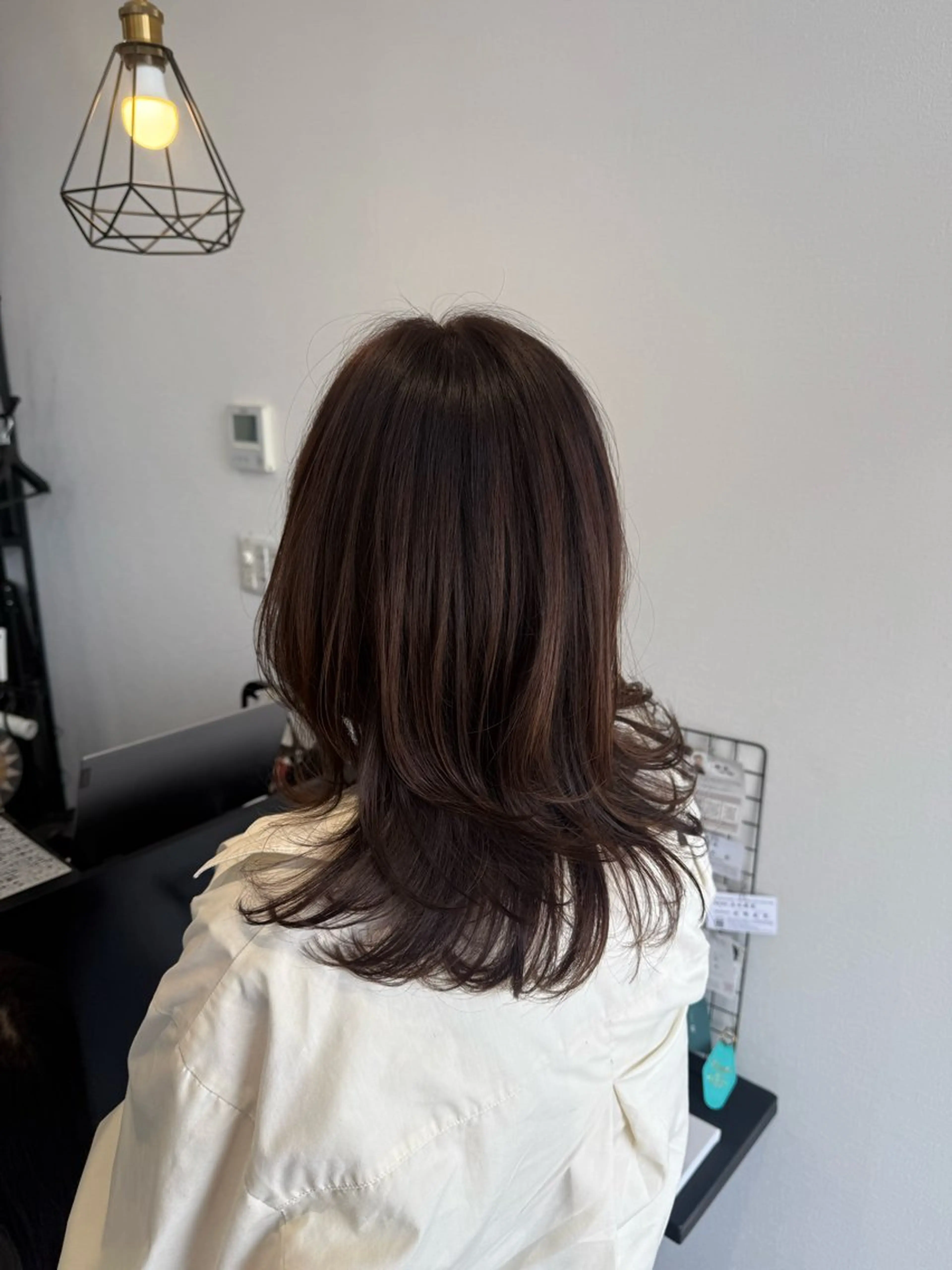 ロング カット ヘアカラー トリートメント FANスタイリスト Ⓜ️EIのヘアスタイル