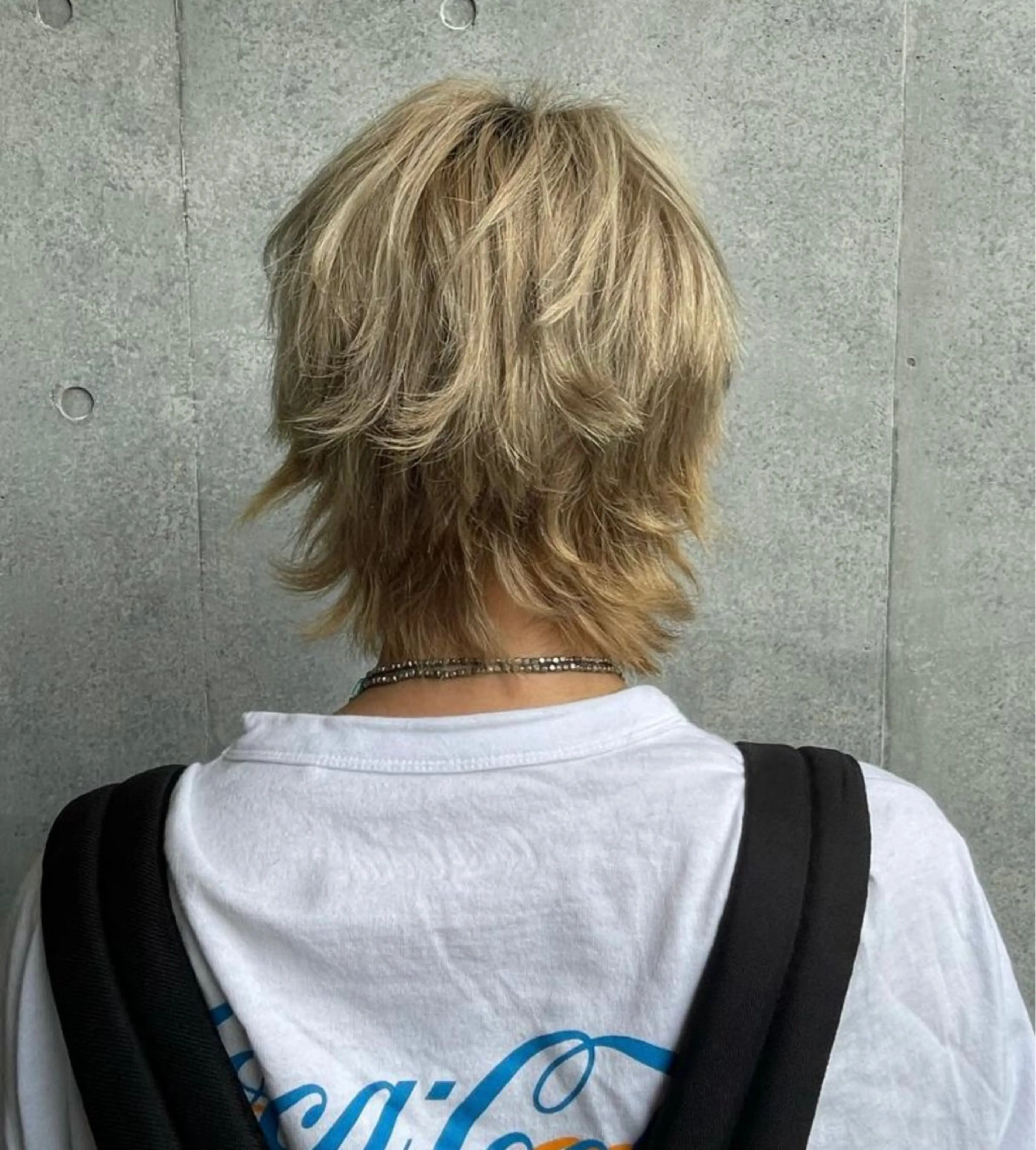 ショート カラー カット 🌈メンズパーマ🌈 メンズカットアリサのヘアスタイル