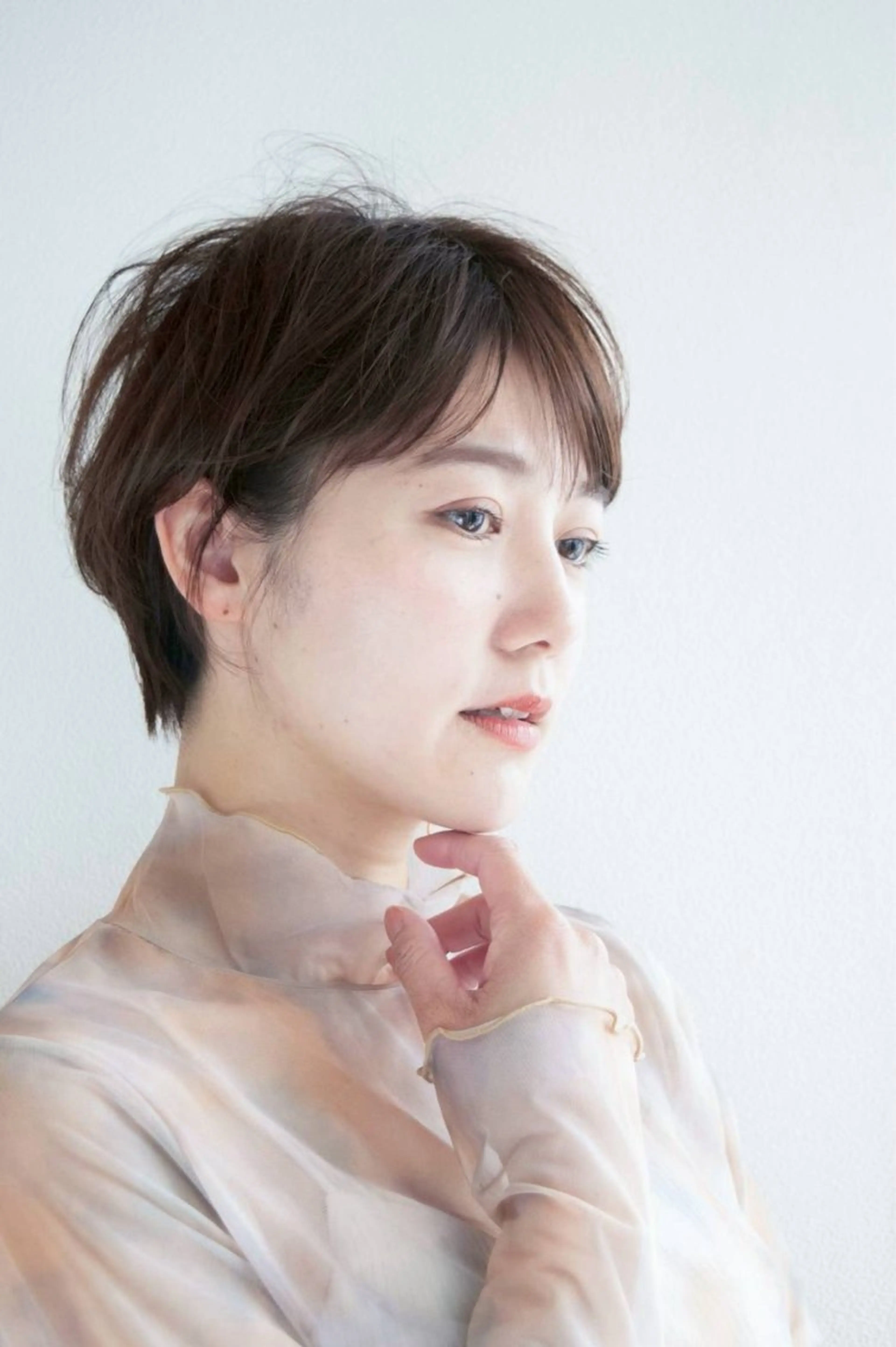 ショート カラー ヘアカラー トリートメント 野村 健太のヘアスタイル