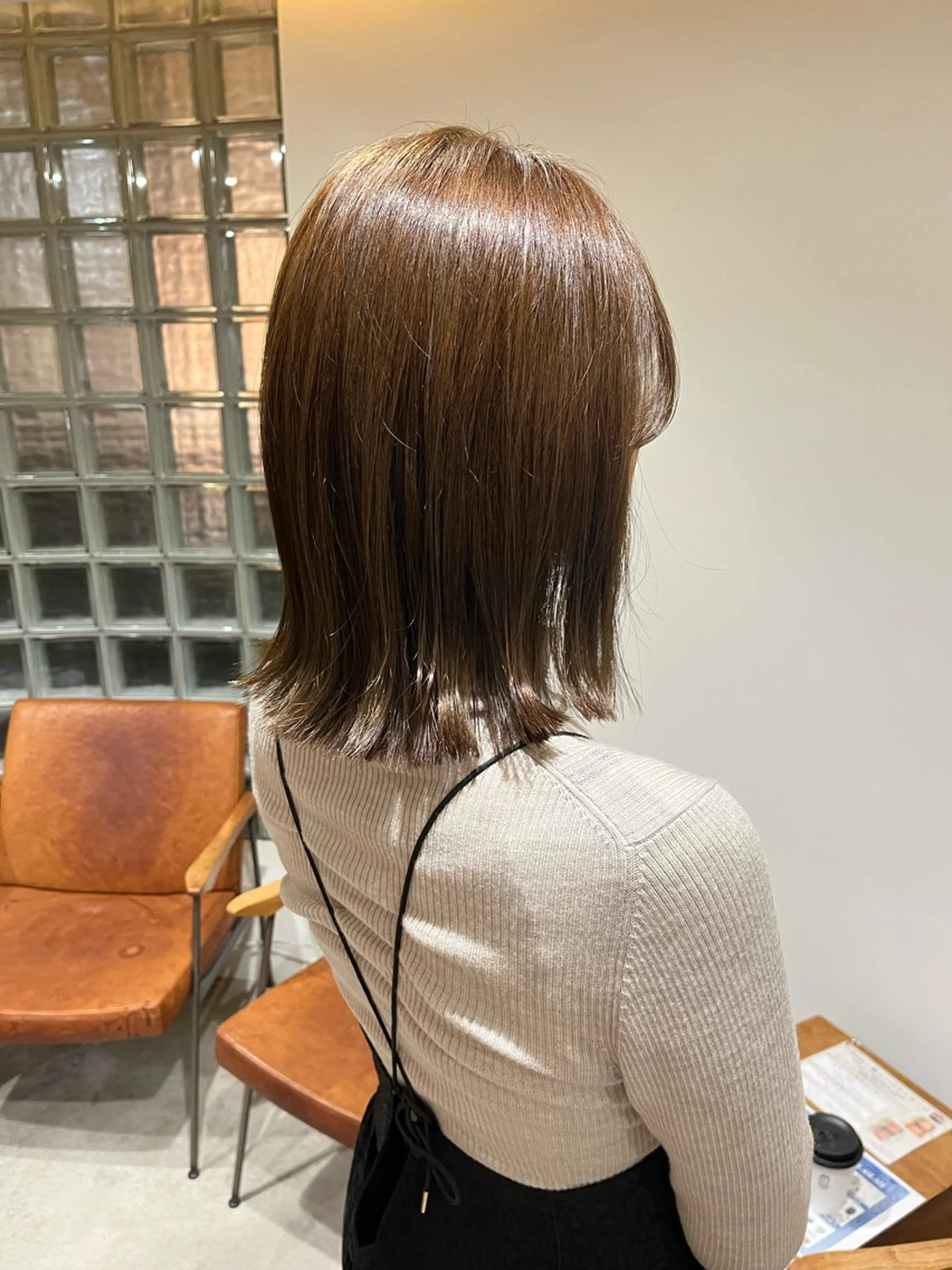 ミディアム ボブ 梅田美容室/カット /Maoのヘアスタイル