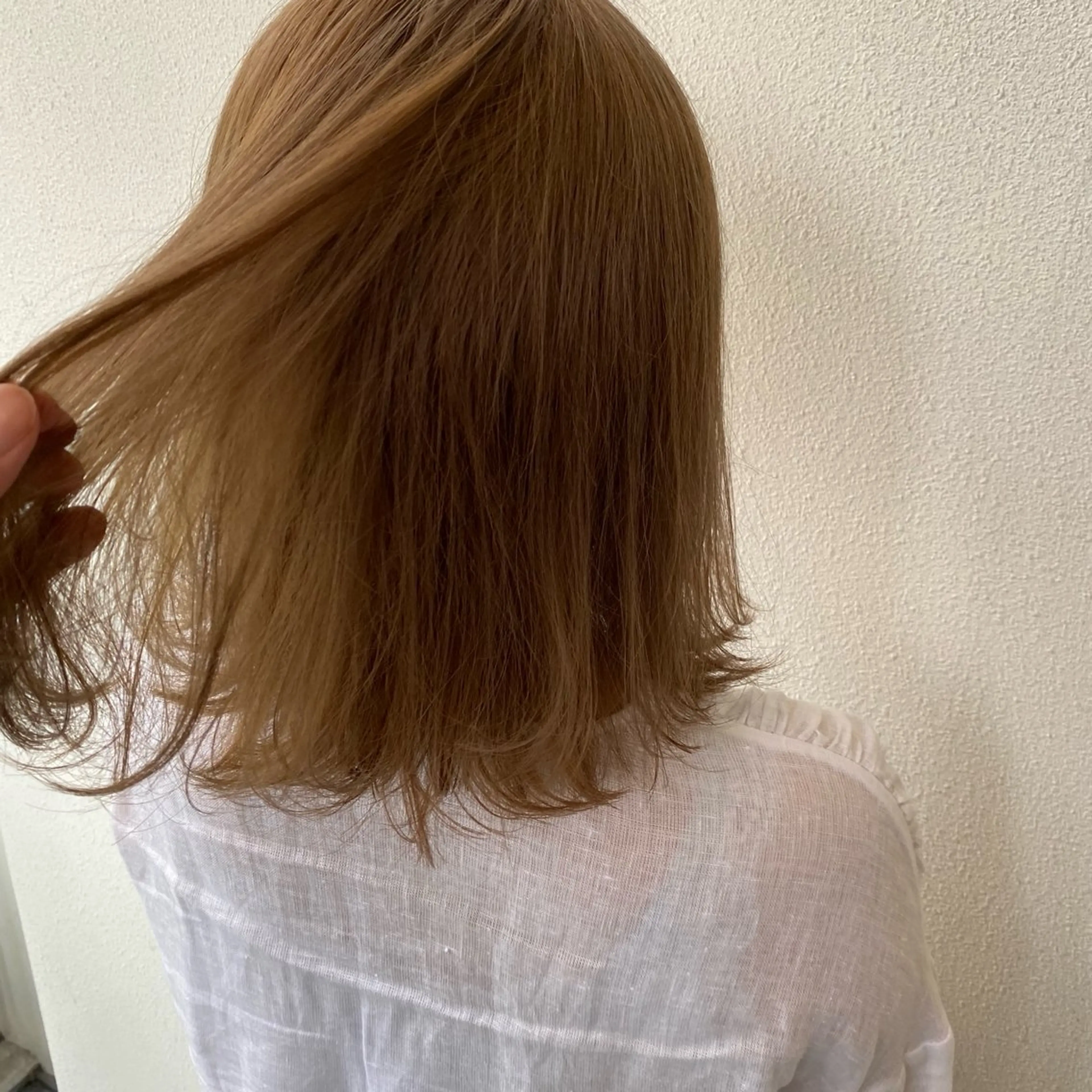 ミディアム ダメージレス◎東区/ 艶カラー💫/斉藤拓のヘアスタイル