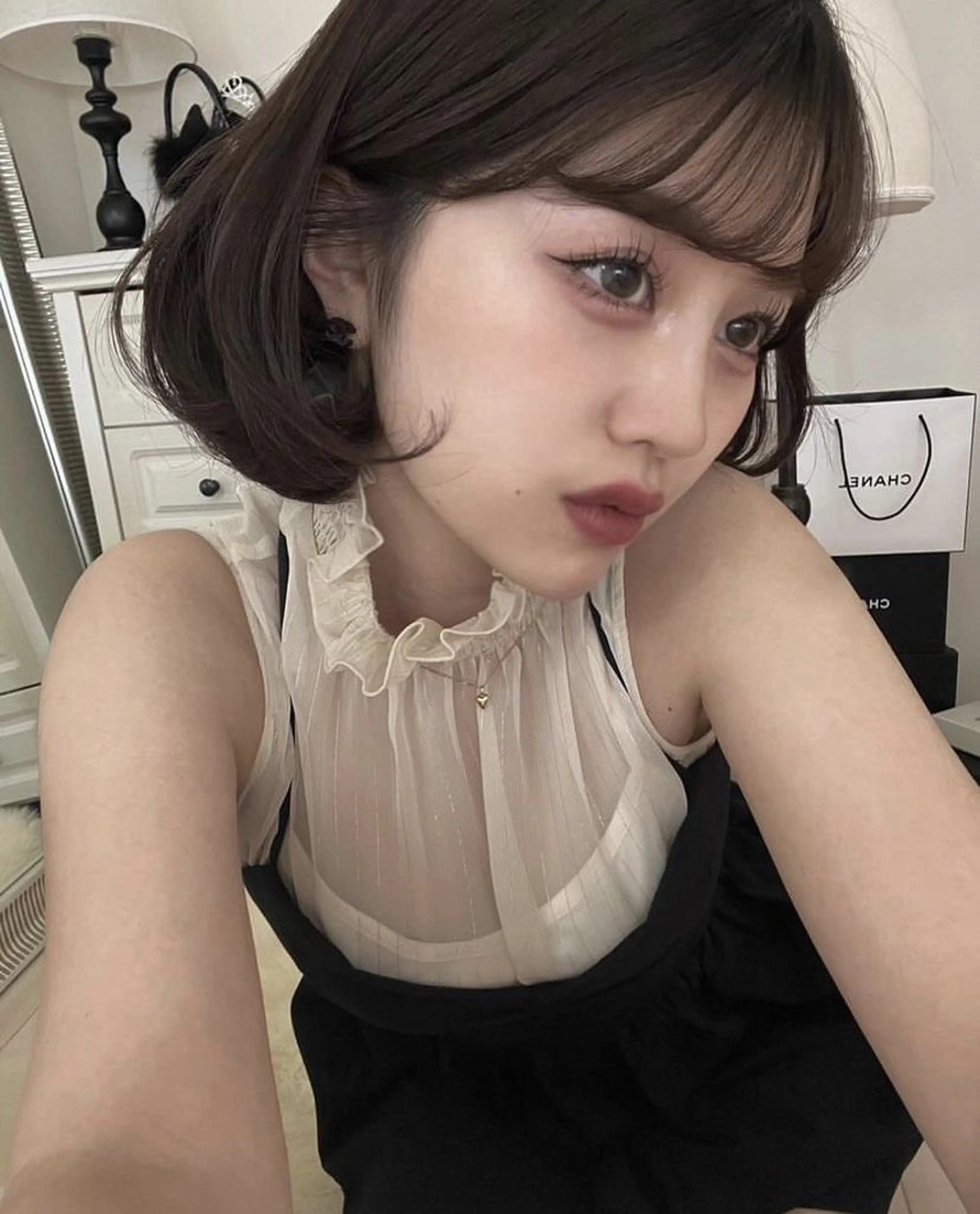 ショート タンバルモリ 柔らかメルティ ヘア🩰Yuuhaのヘアスタイル