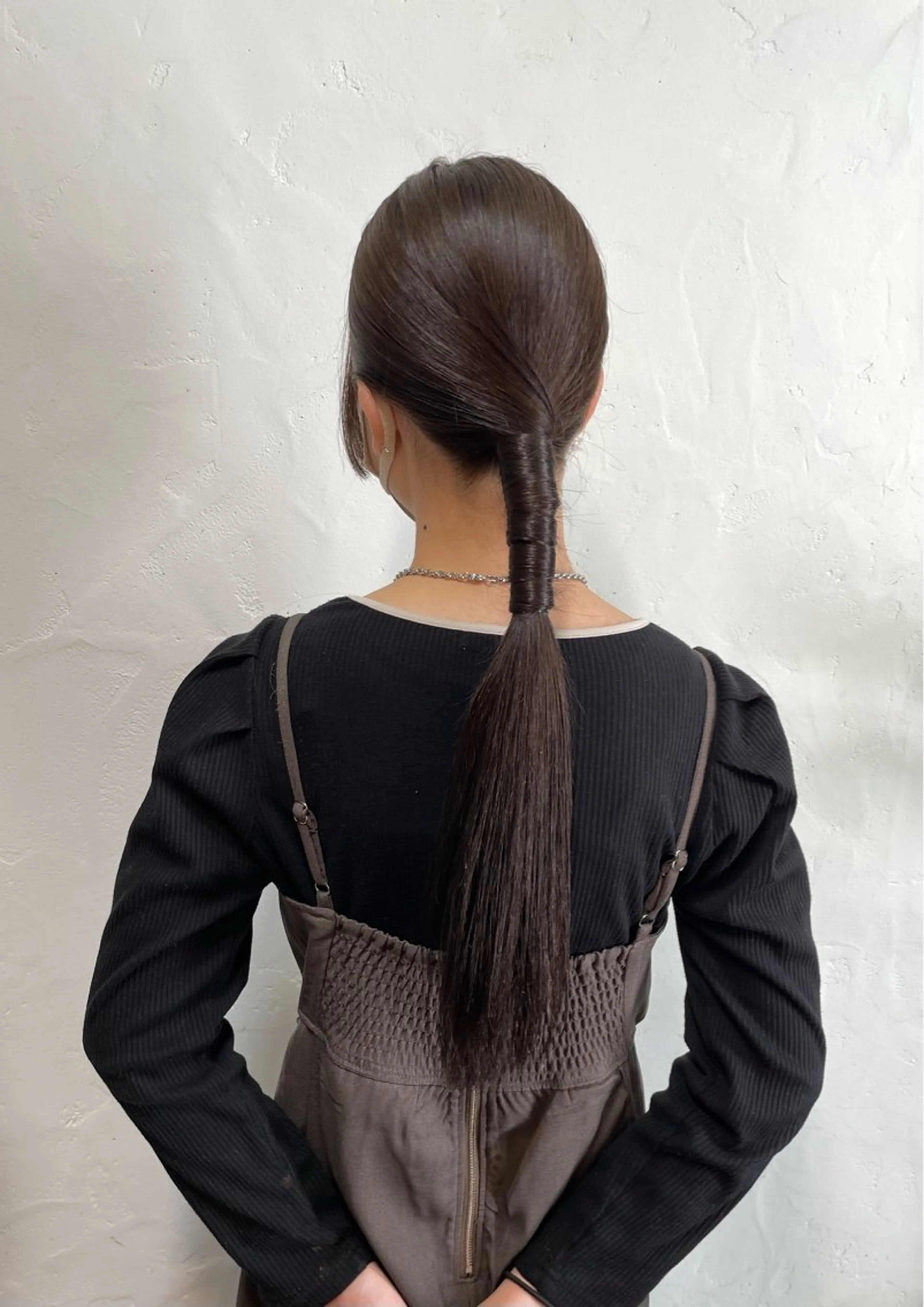 ヘアアレンジ ポニーテール ヘアセット 🫧 MAKI🫧のヘアスタイル