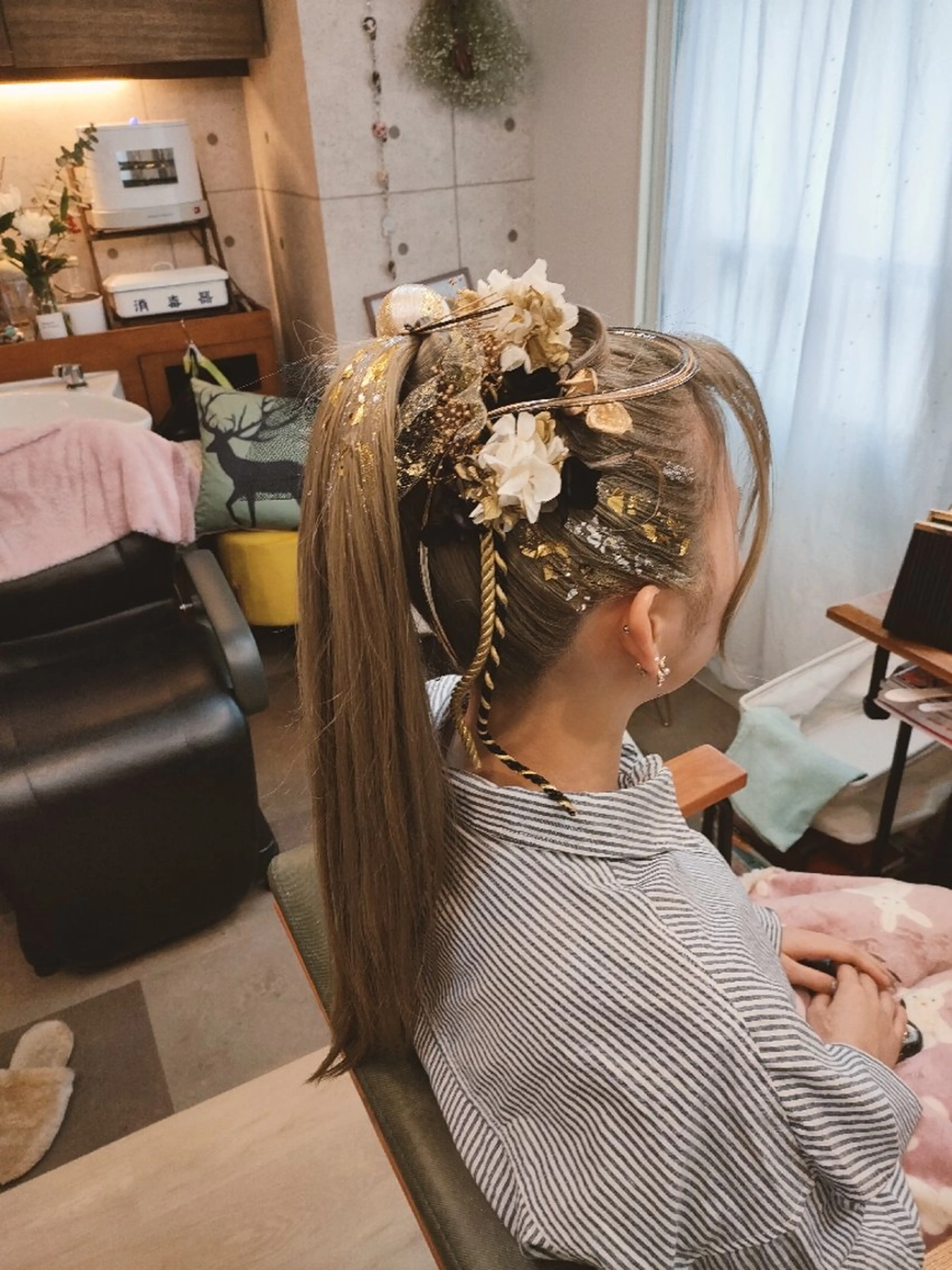 ヘアアレンジ HempBeauty 浅野アサミのヘアスタイル