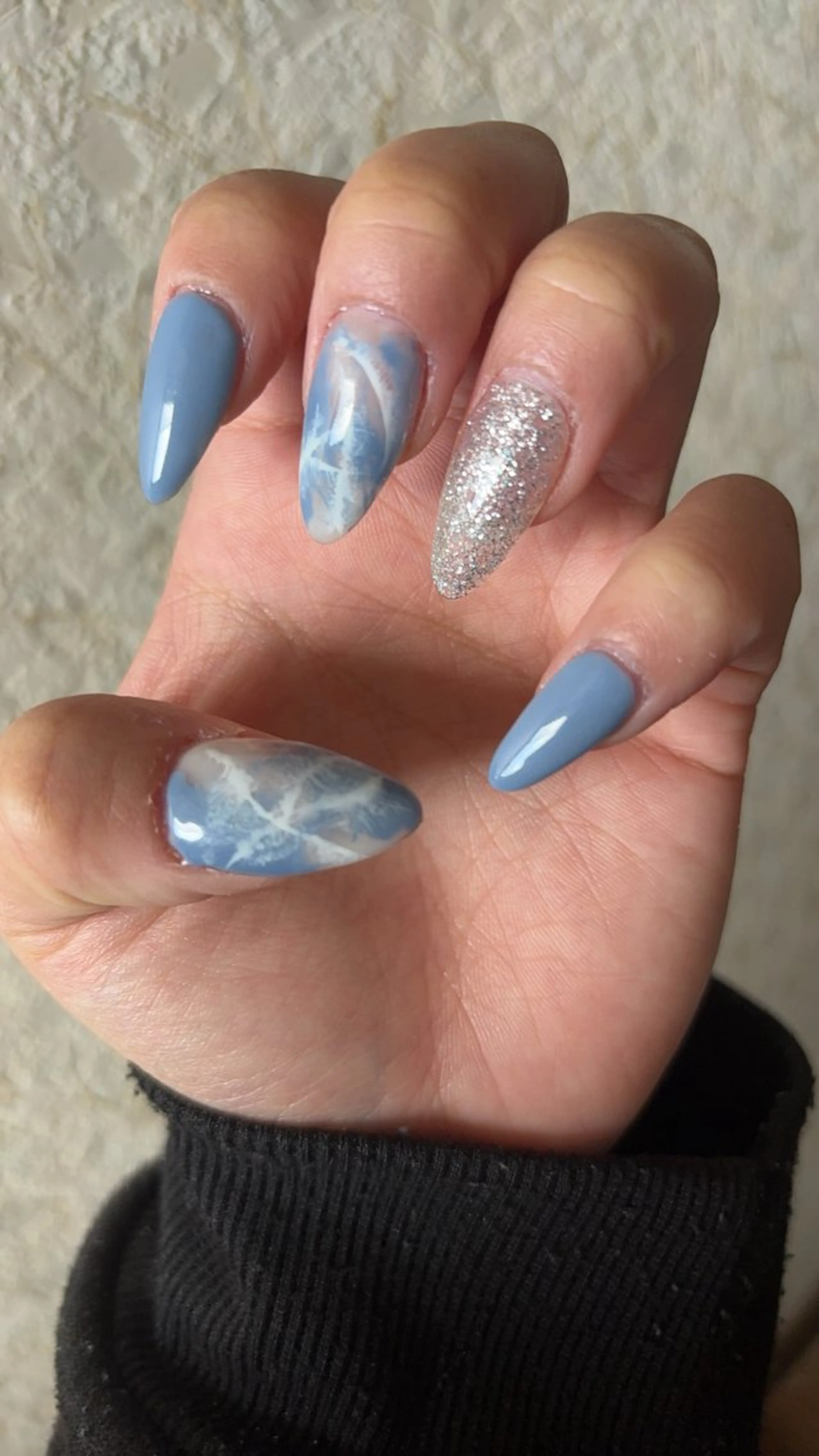 ネイル 大理石ネイル(マーブル) ハンドネイル NailSalona.k.a所属・k CHIORIのネイルデザイン