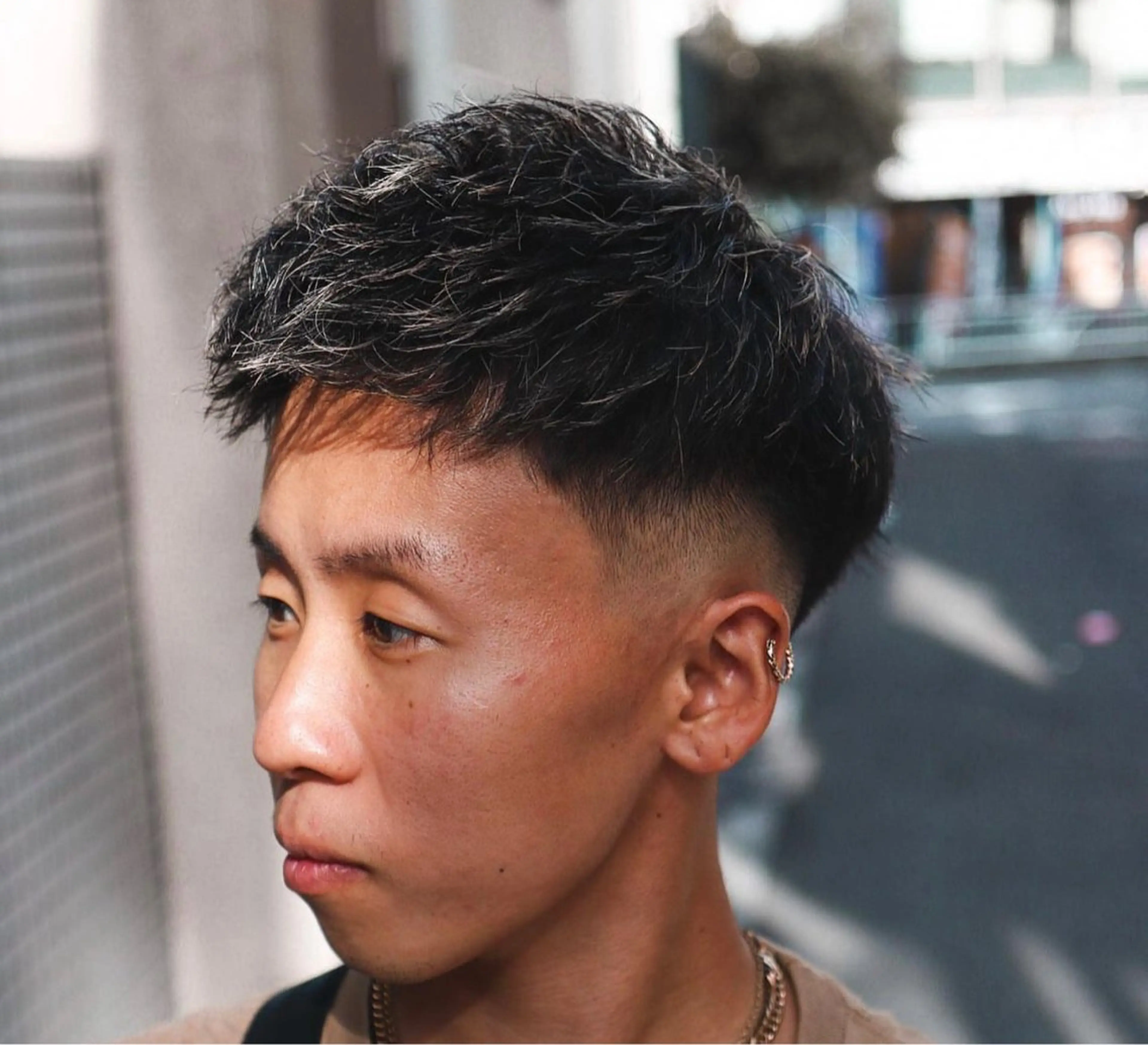 ショート カラー パーマ メンズ 💈men's💈 satoru中目黒のヘアスタイル