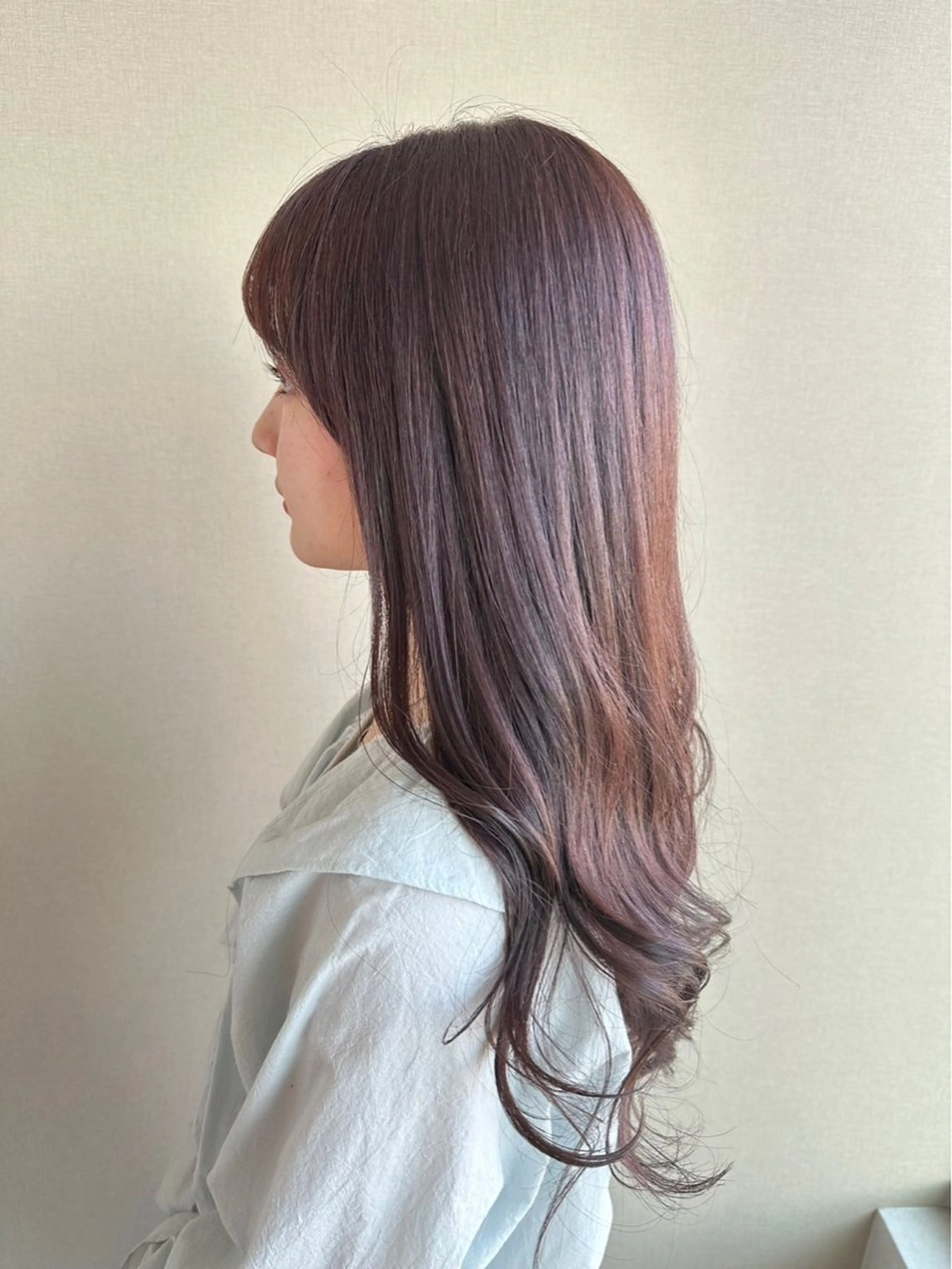 ロング カラー 艶カラー 🎀良川琴奈のヘアスタイル