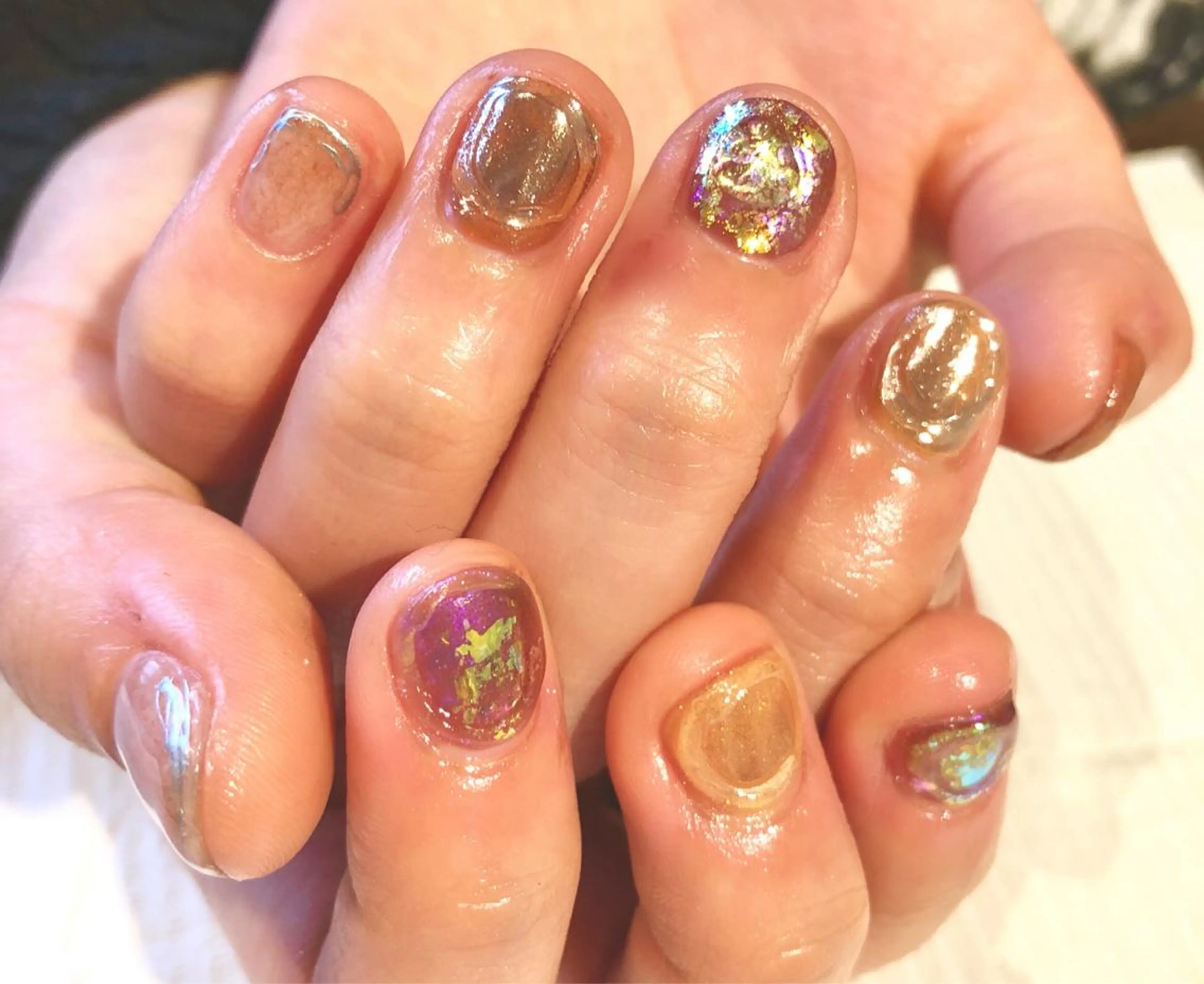 ネイル ニュアンスネイル TRAM-nail moriizumiのネイルデザイン