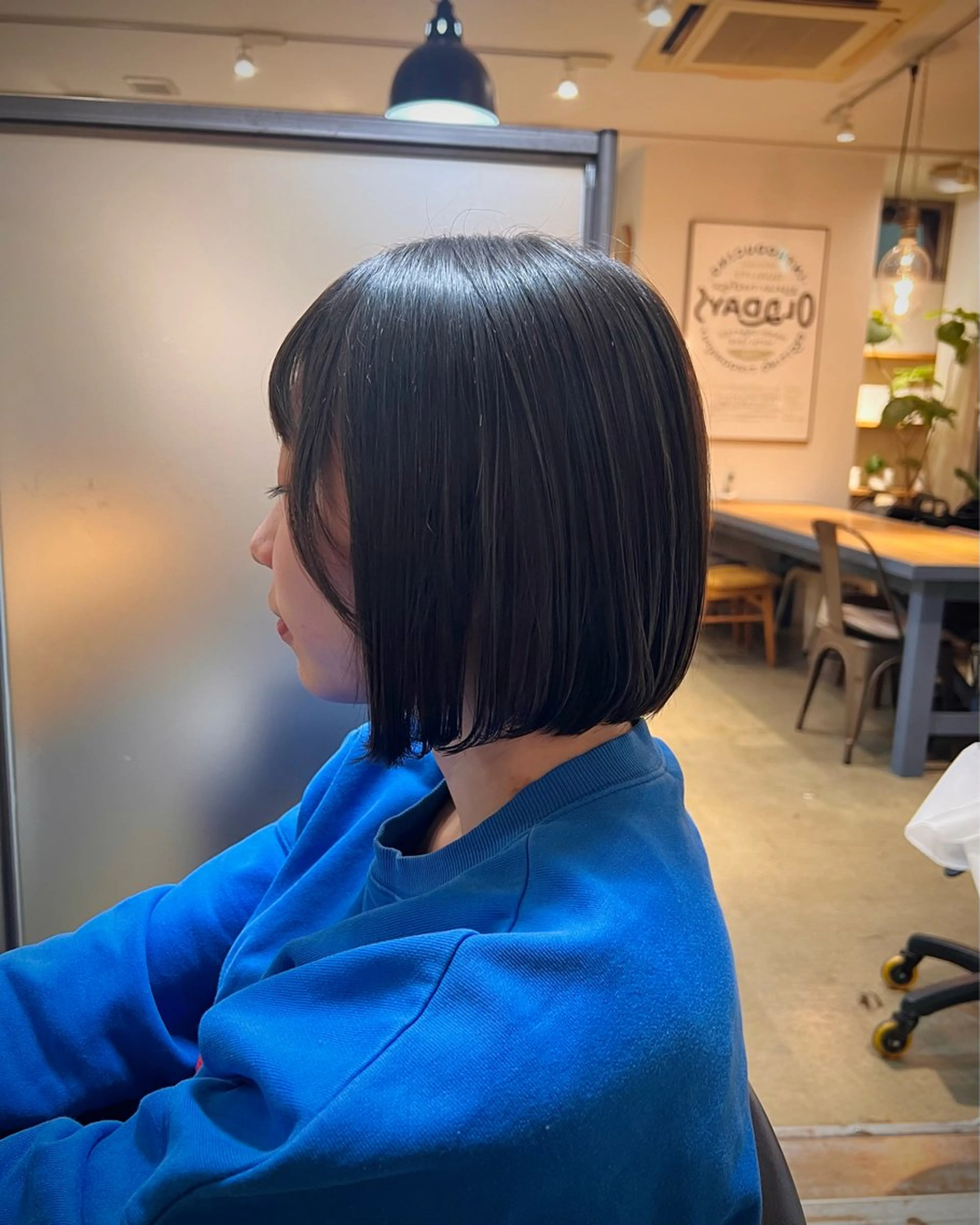 ショート カラー パーマ メンズ ボブ 🫧ショート 🫧RENのヘアスタイル