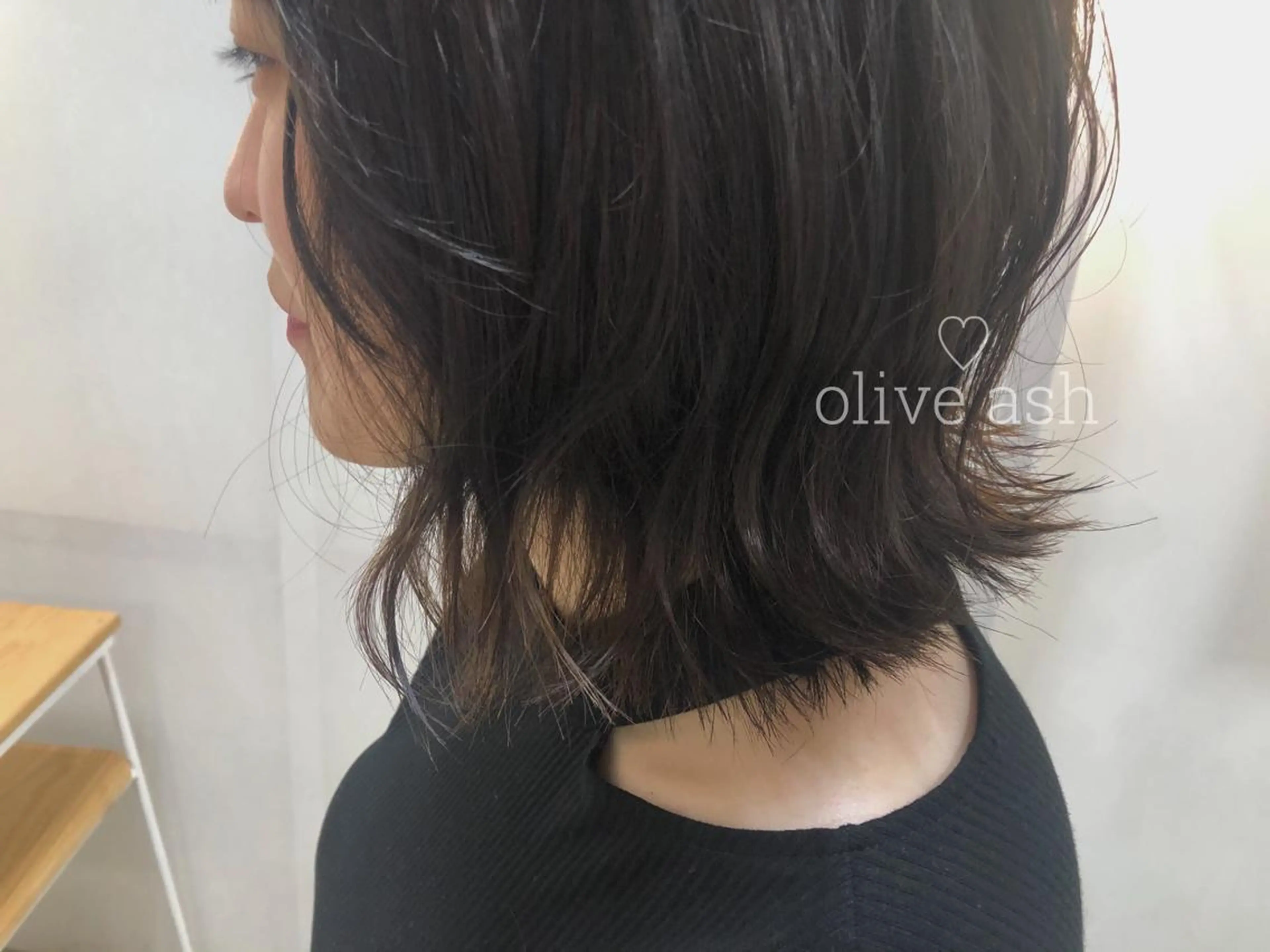 ミディアム カラー パーマ メンズ レイヤーカット cipre miyabiのヘアスタイル