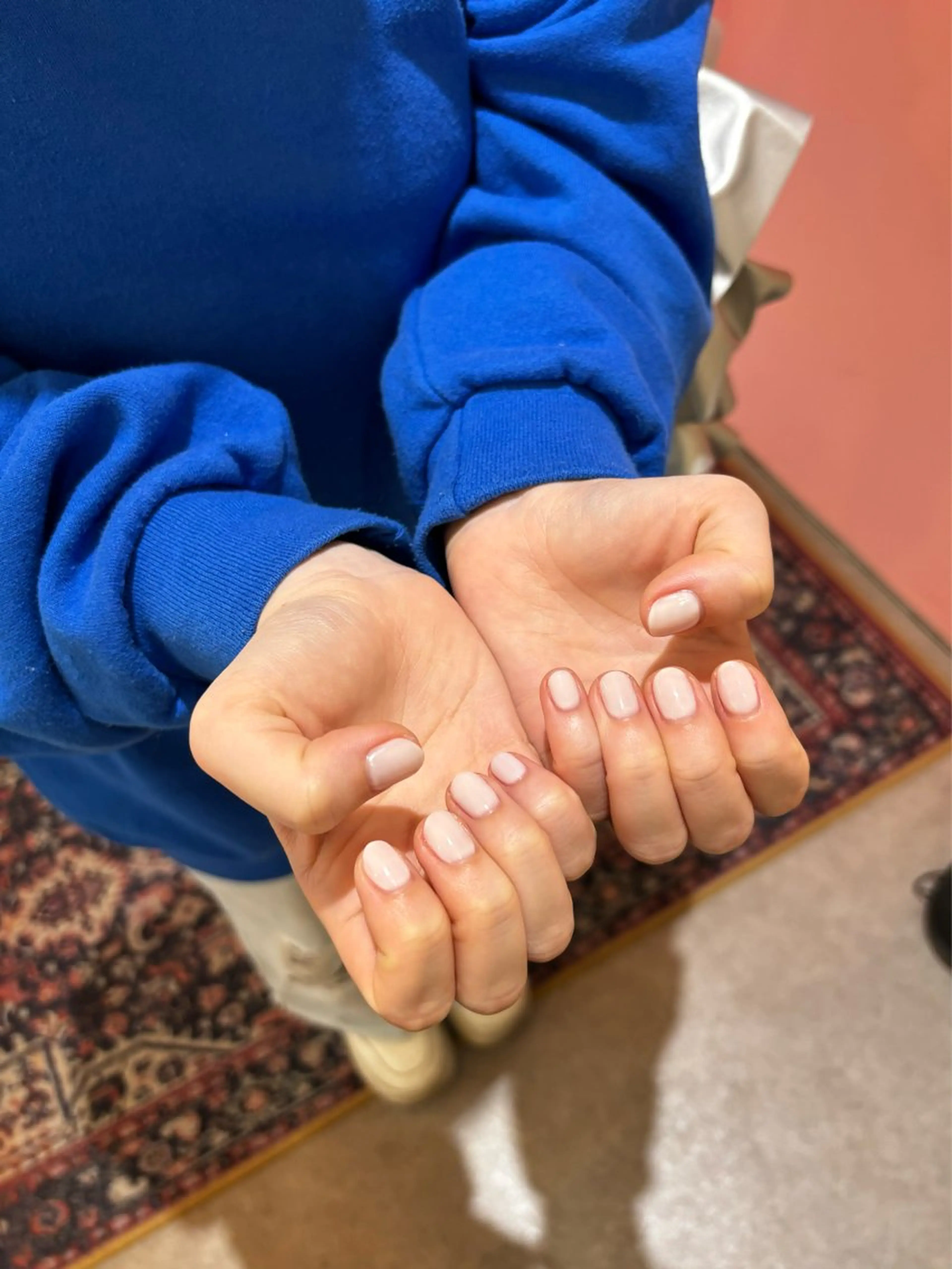 ネイル ワンカラーネイル ホワイト 〖IEN〗Soura (ソウラ/想来)のネイルデザイン