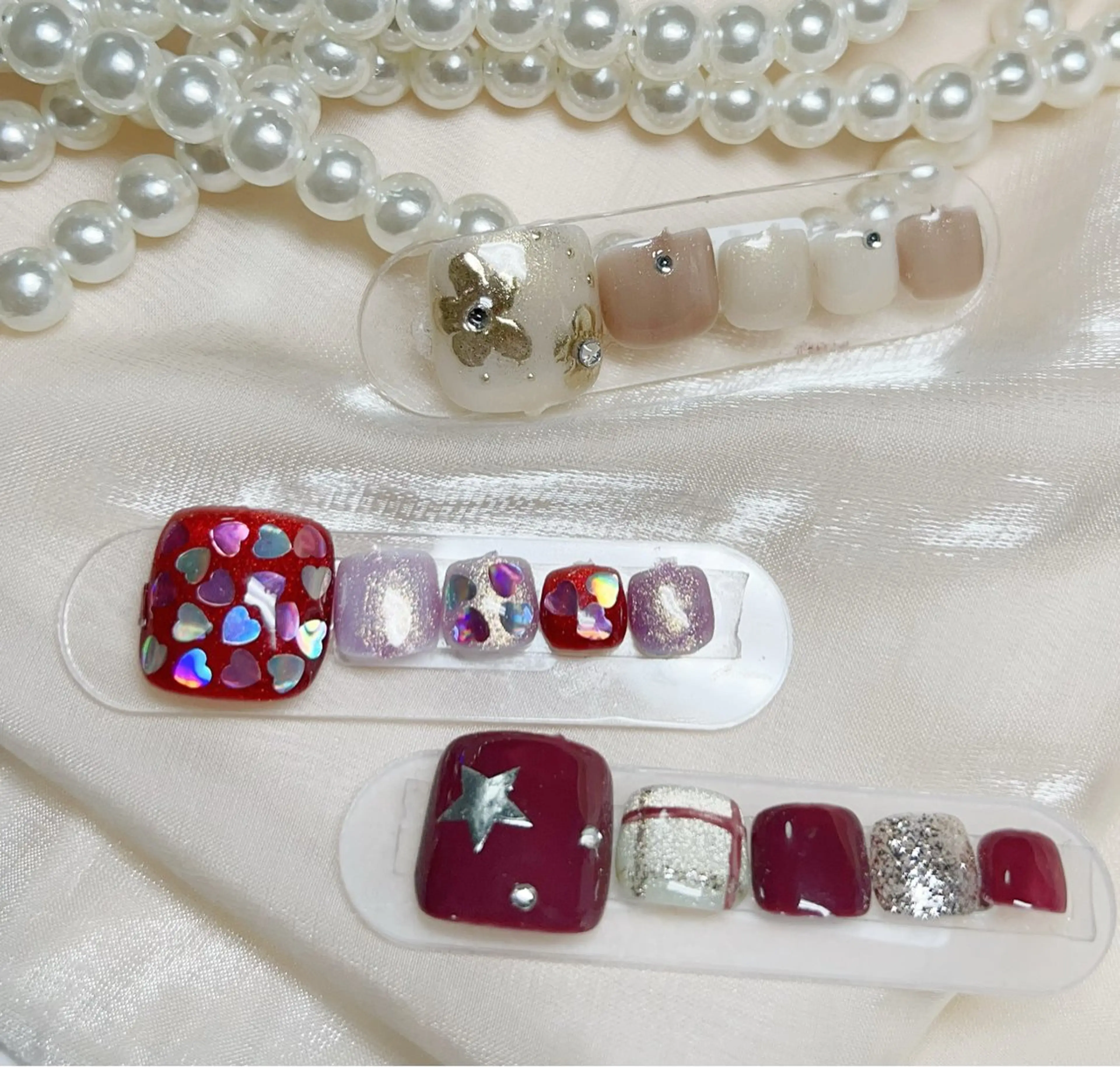 ［ミニモ学割］🩵フット店内デザインコース（オフ有り）の写真