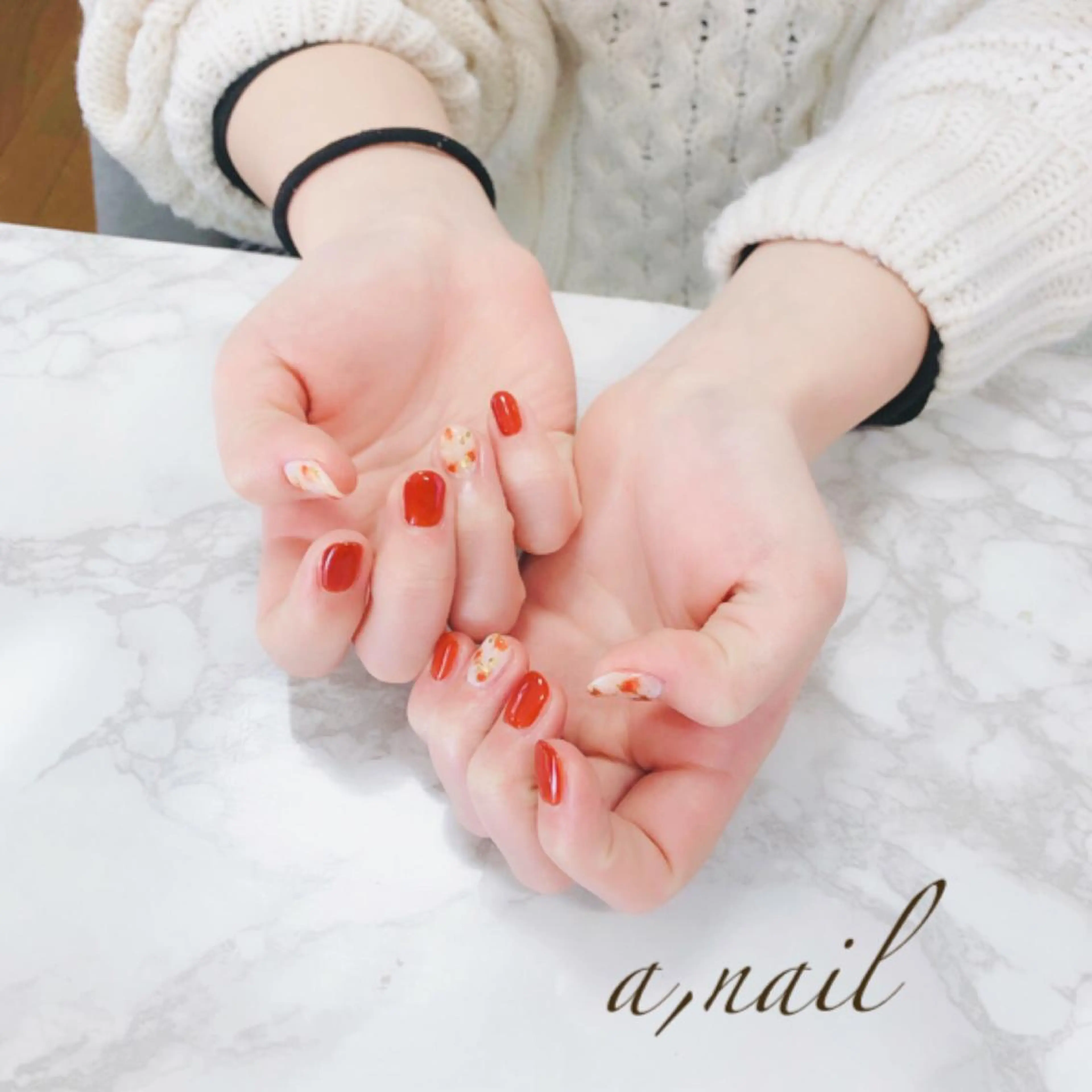 ネイル フットネイル ジェルネイル グラデーション オフィスネイル ワンカラーネイル ハンドネイル ネイルサロン エーネイルのネイルデザイン