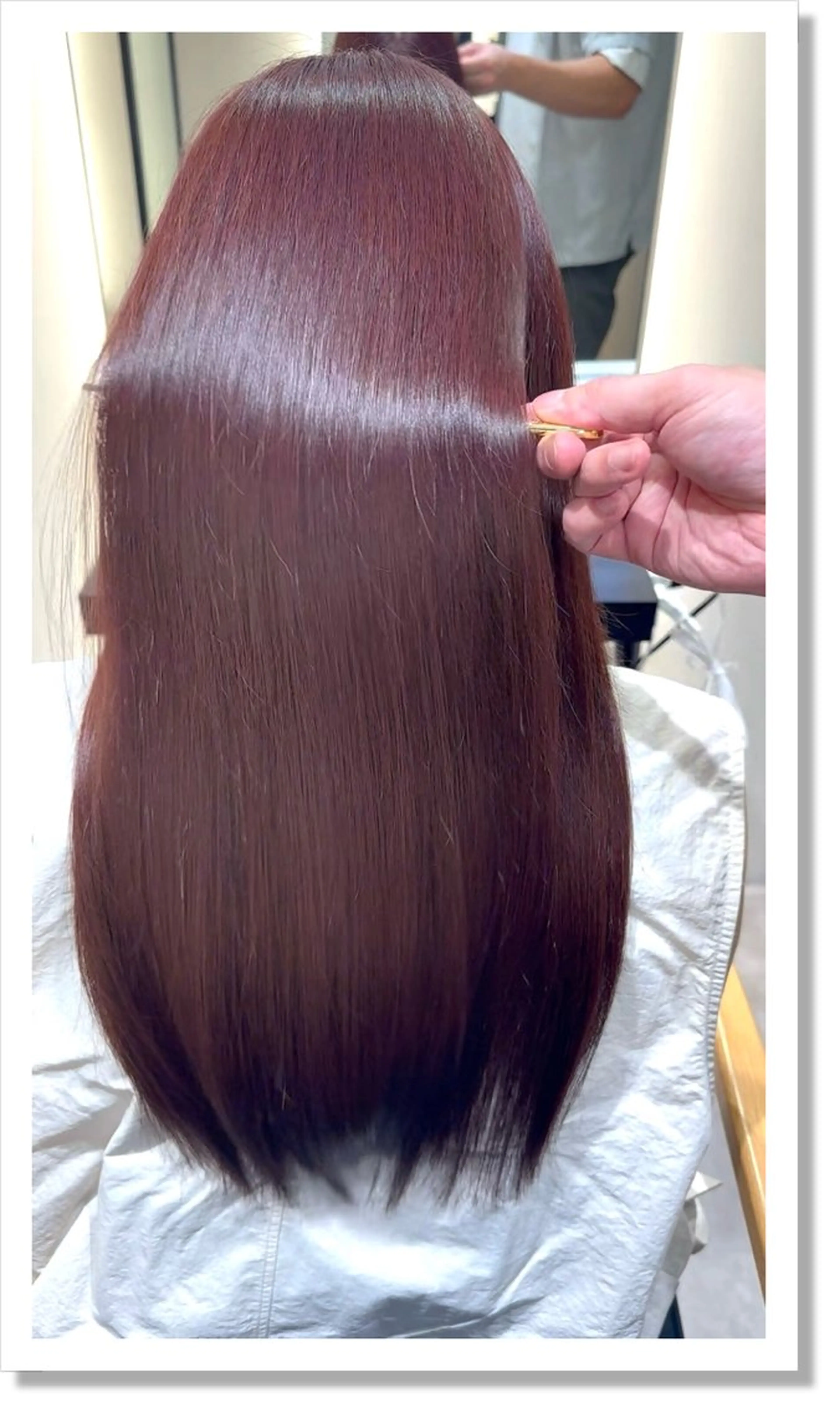 ロング 💎ReFaで作る 髪質改善💎のヘアスタイル