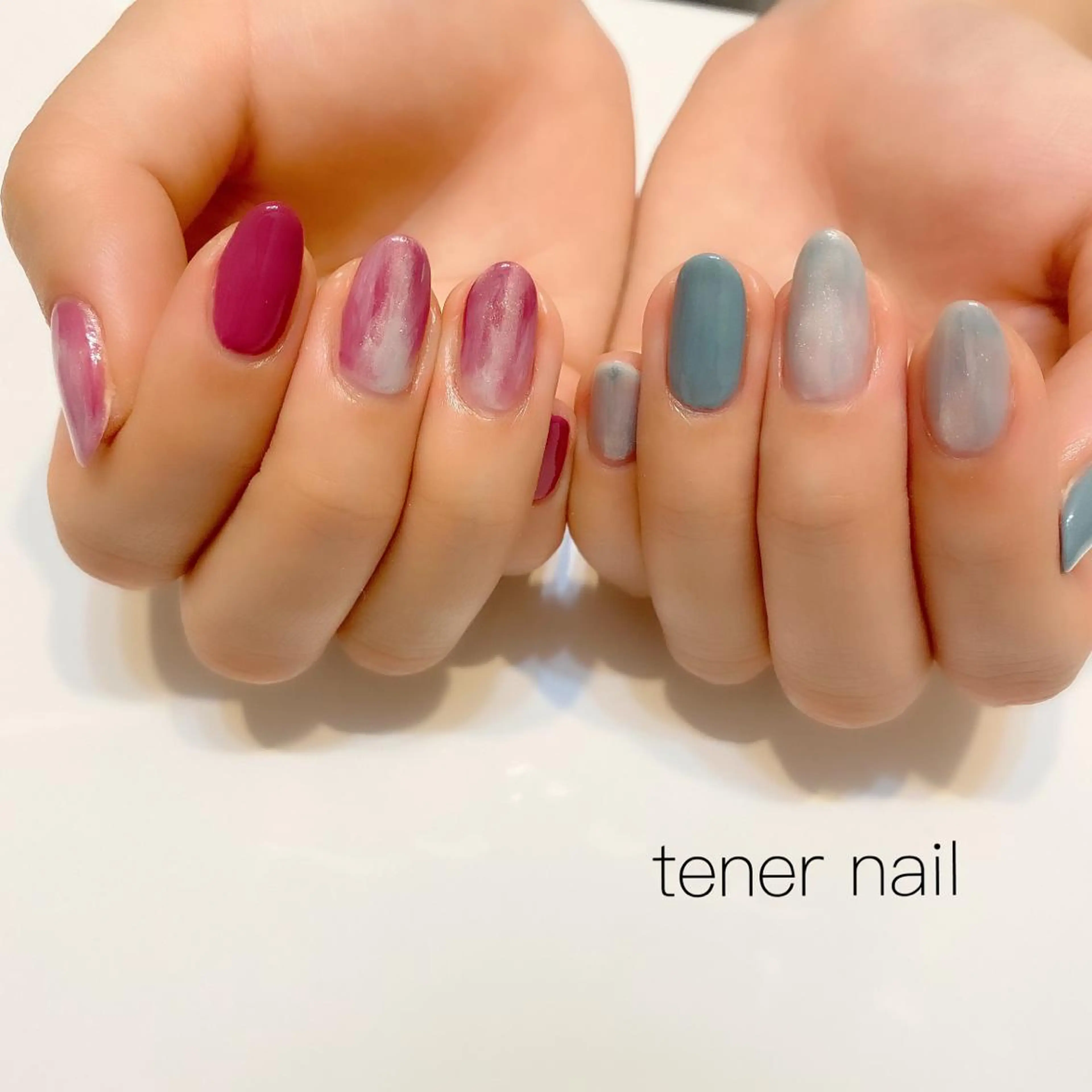 ネイル ニュアンスネイル テネルネイル tener nailのネイルデザイン