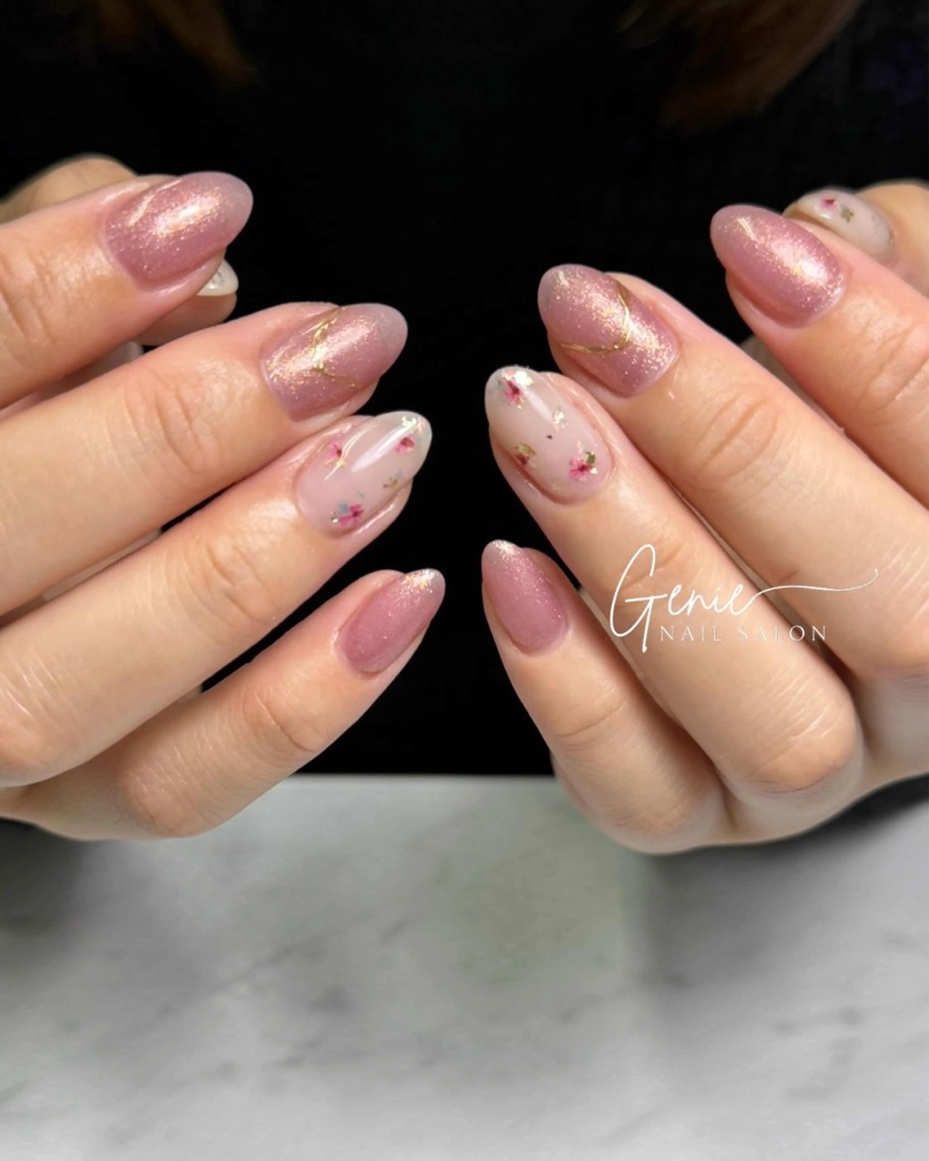 ネイル ニュアンスネイル ハンドネイル Nail salon Genieのネイルデザイン