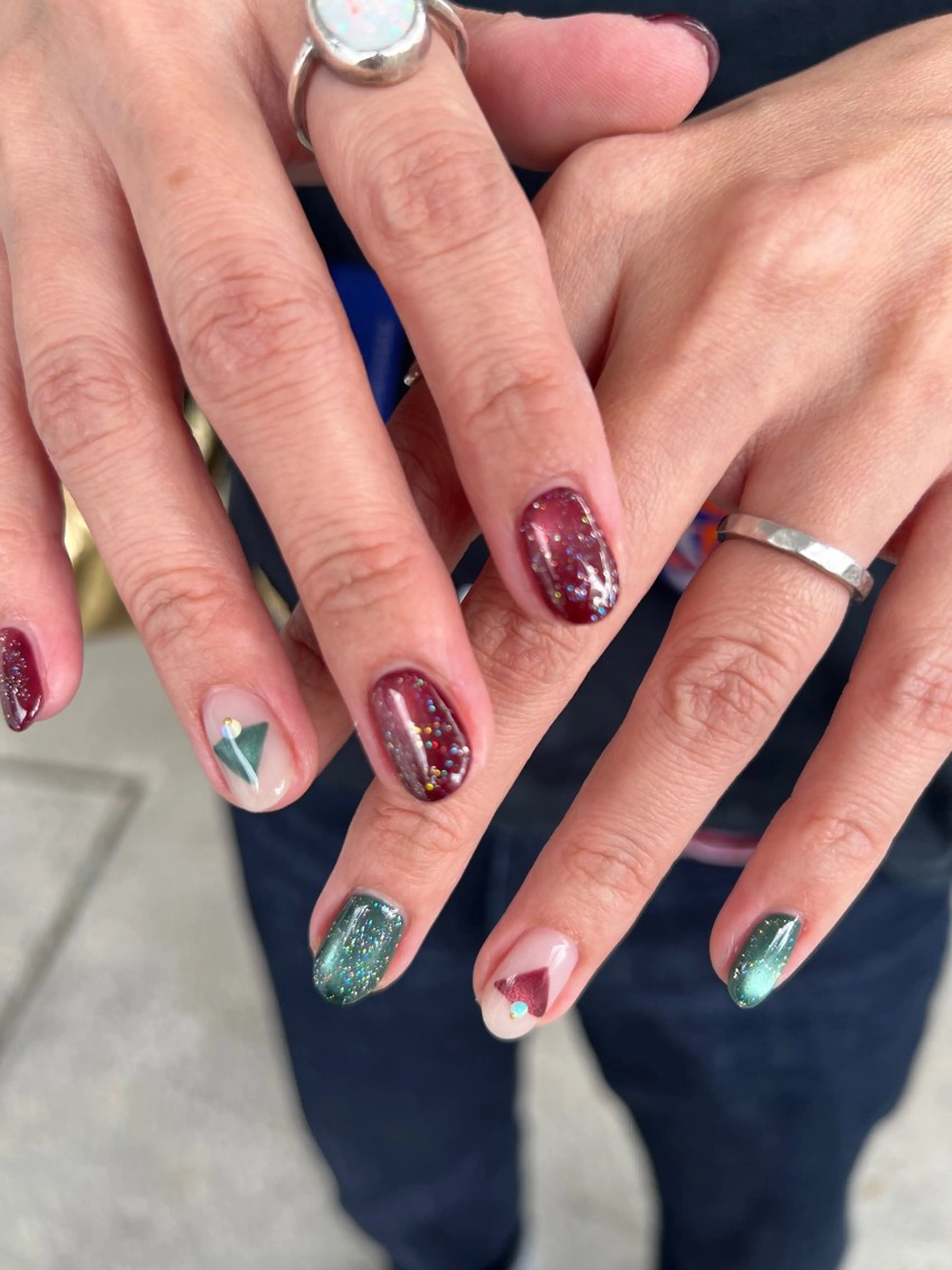 ネイル Ri.nail オクマトモカのネイルデザイン