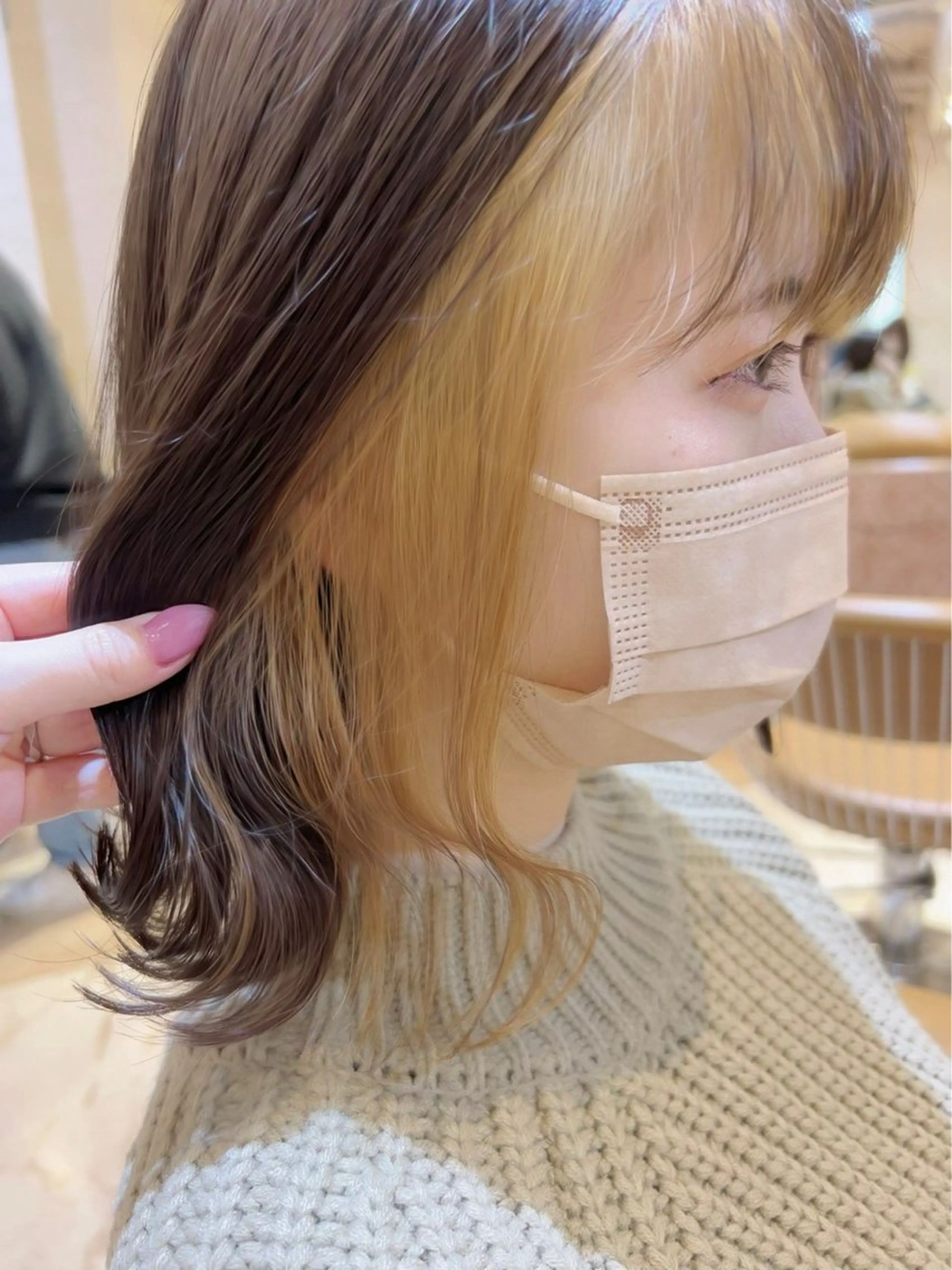 カラー 山田勇真 ボブ/縮毛矯正/金山のヘアスタイル