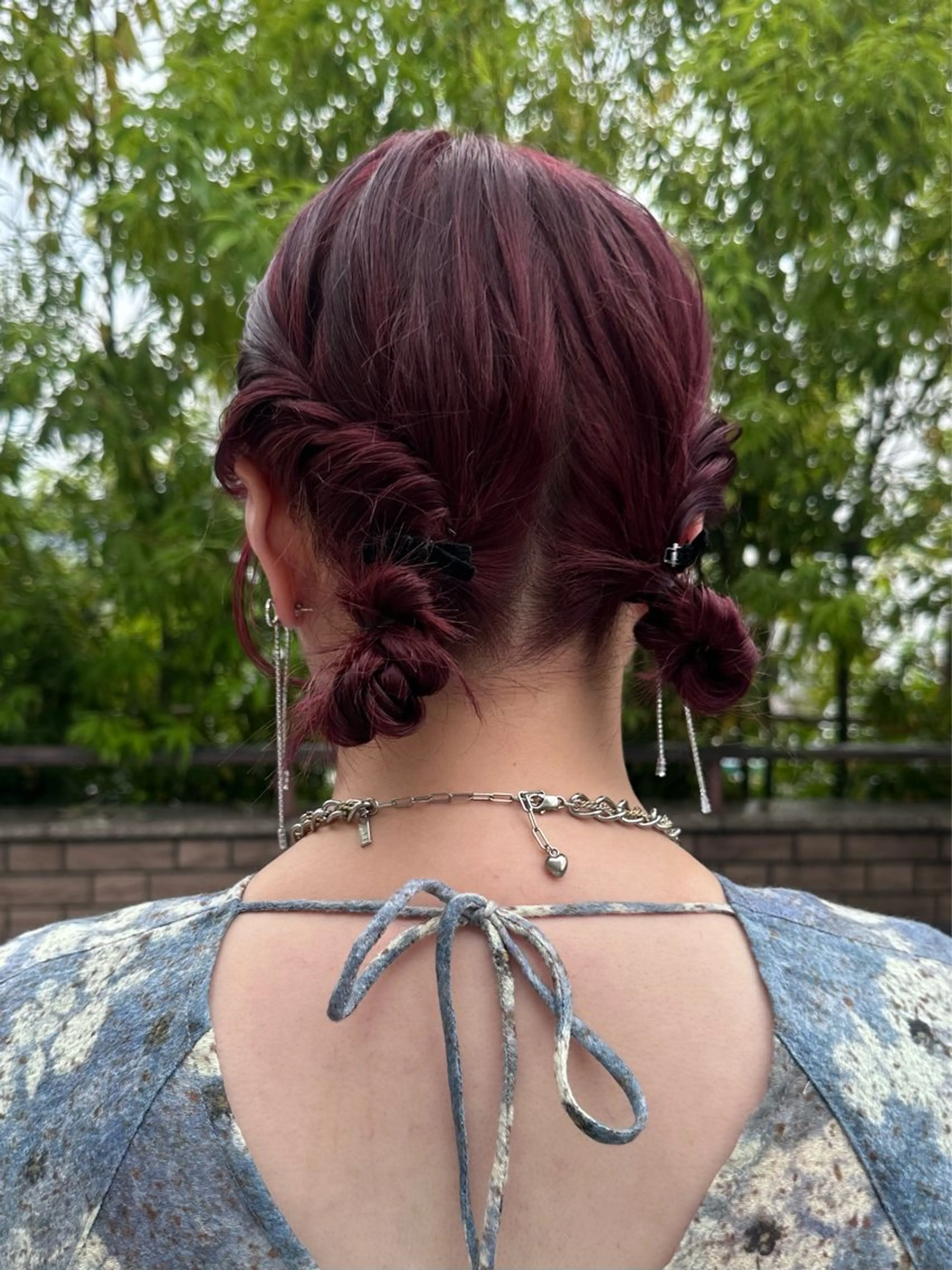 ヘアアレンジ ボブ/レイヤー 大阪梅田/きょうかのヘアスタイル