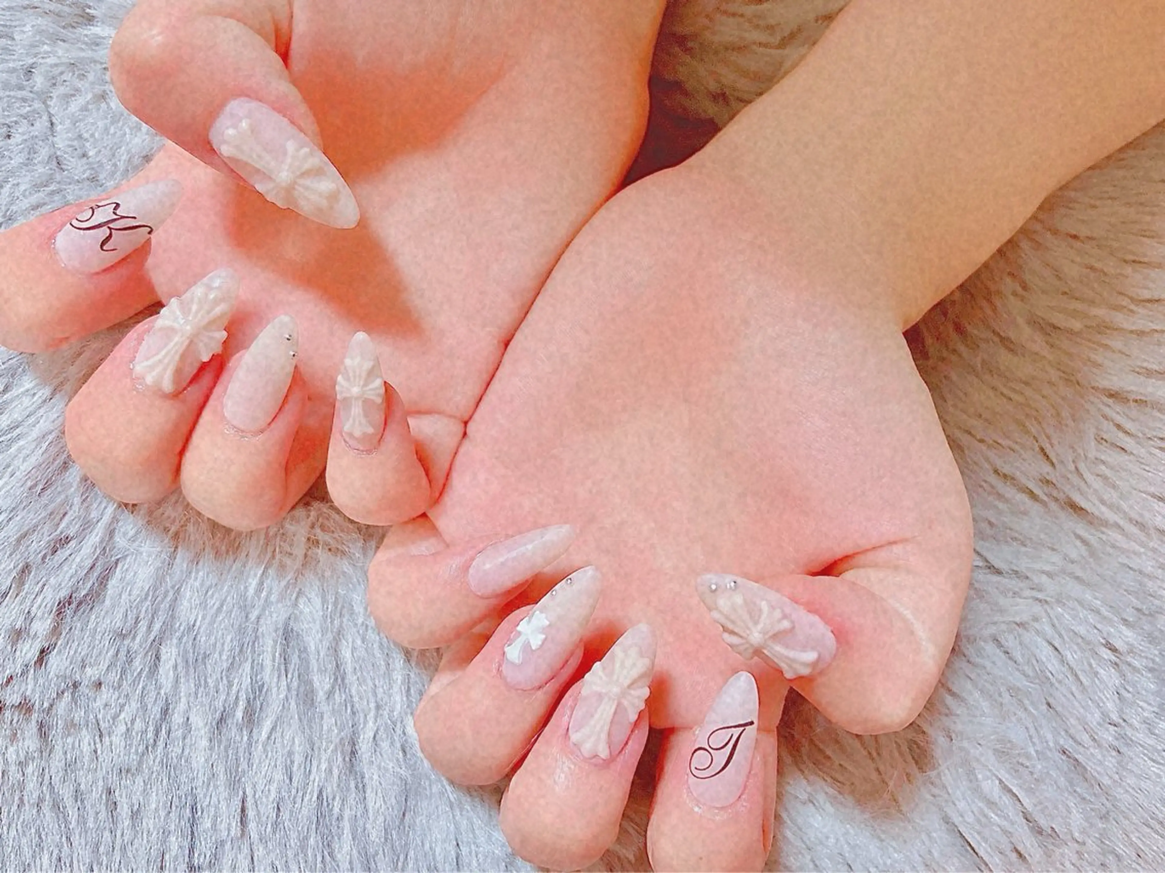 流行り クロムネイル✨️チップ長さだし✨️の写真