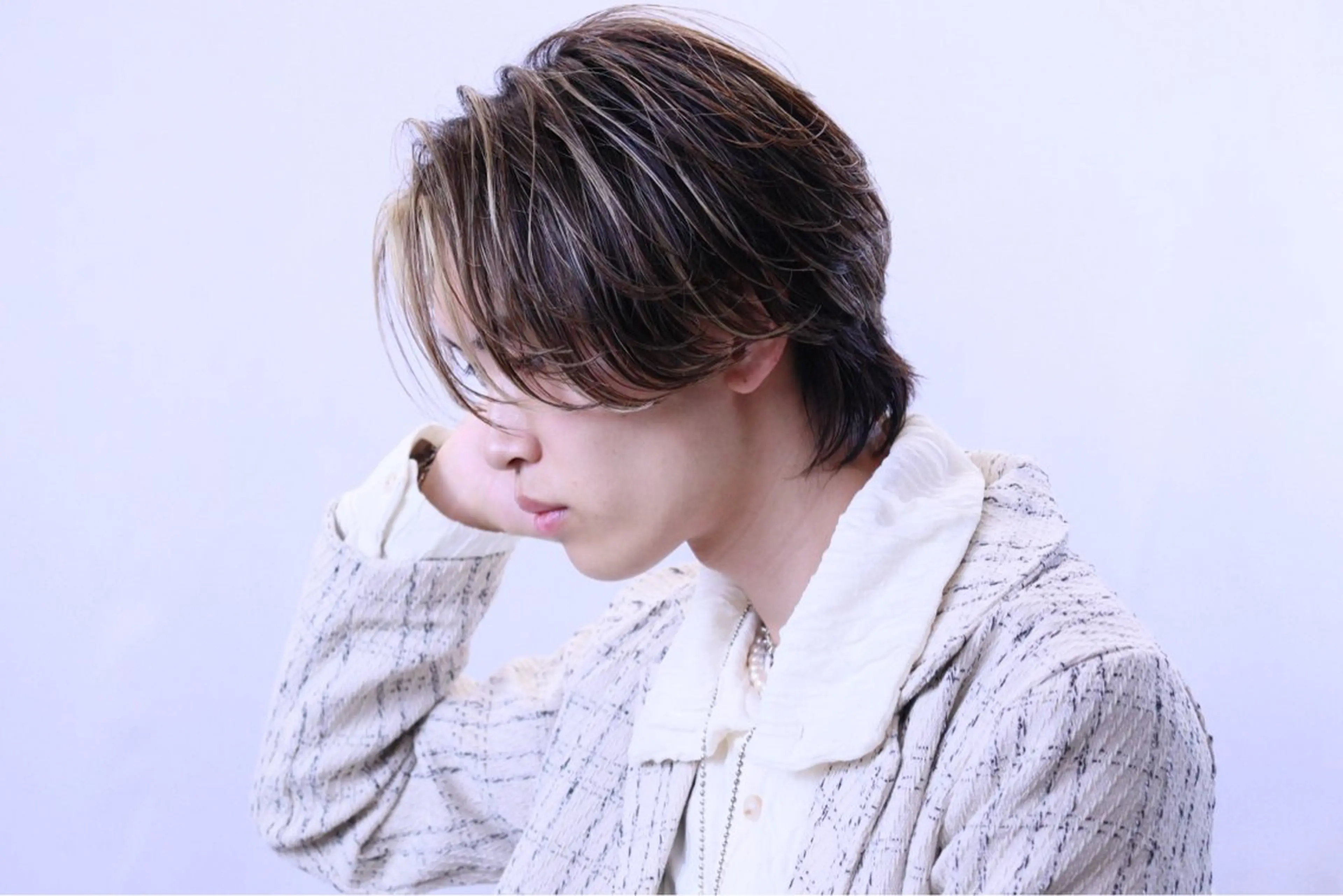 カラー メンズ ‎🤍モテ/メンズ KEISHO🩶のヘアスタイル