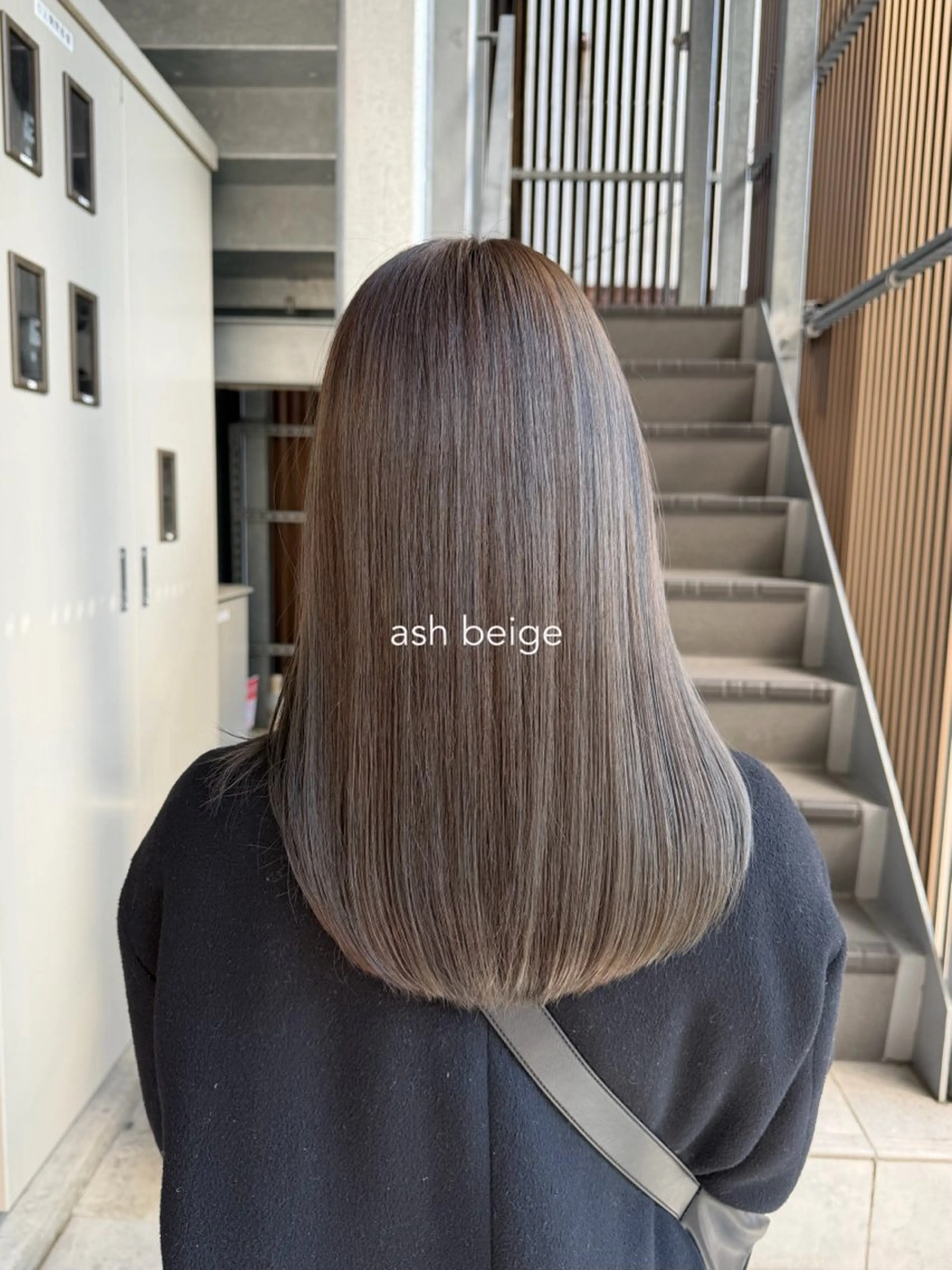 セミロング カット ヘアカラー トリートメント 髪質改善/透明感カラ ー🫧/YUIKAのヘアスタイル