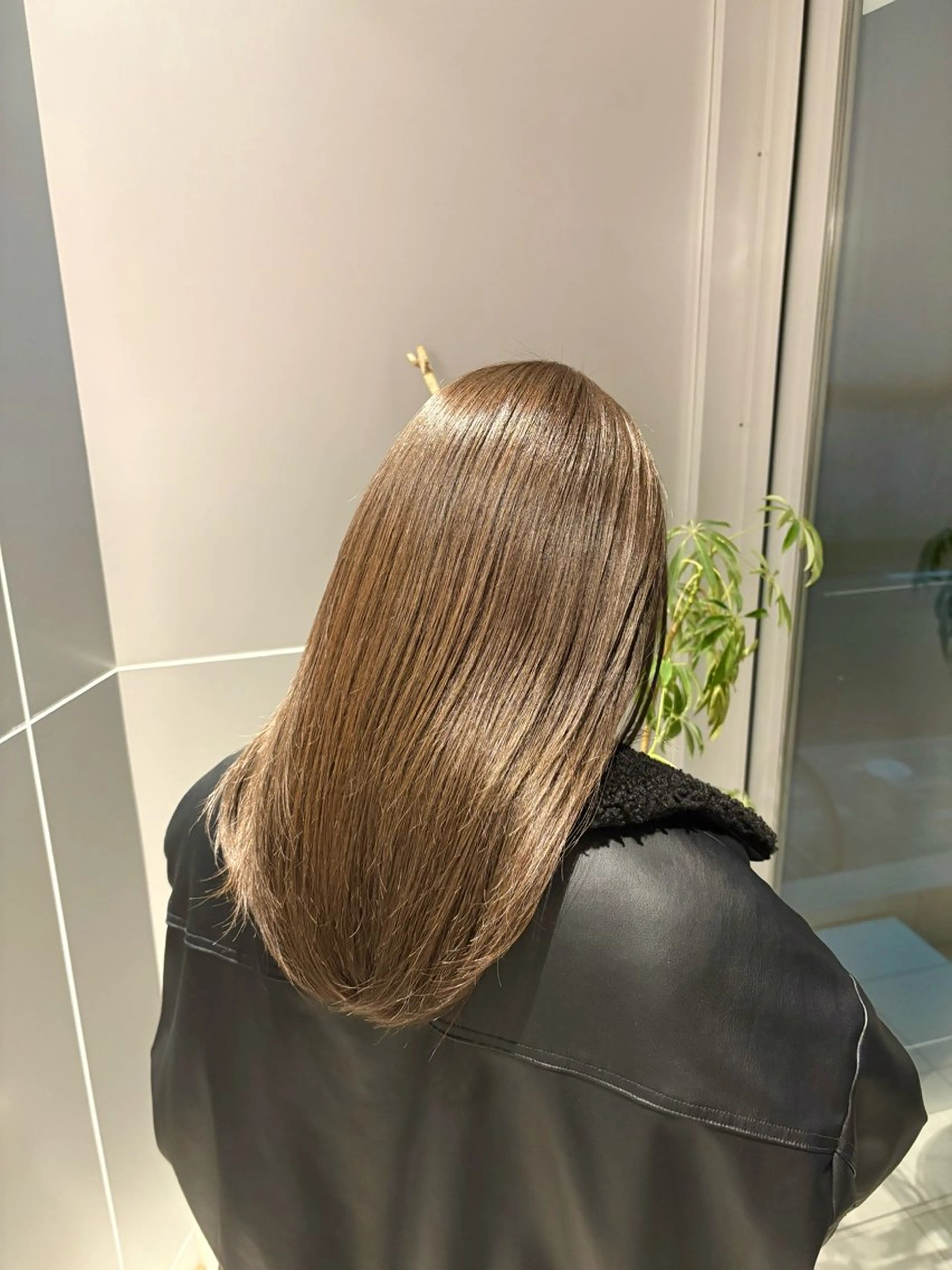 カラー ブルーカラー オレンジ パーマ/ ハイライト/志賀のヘアスタイル