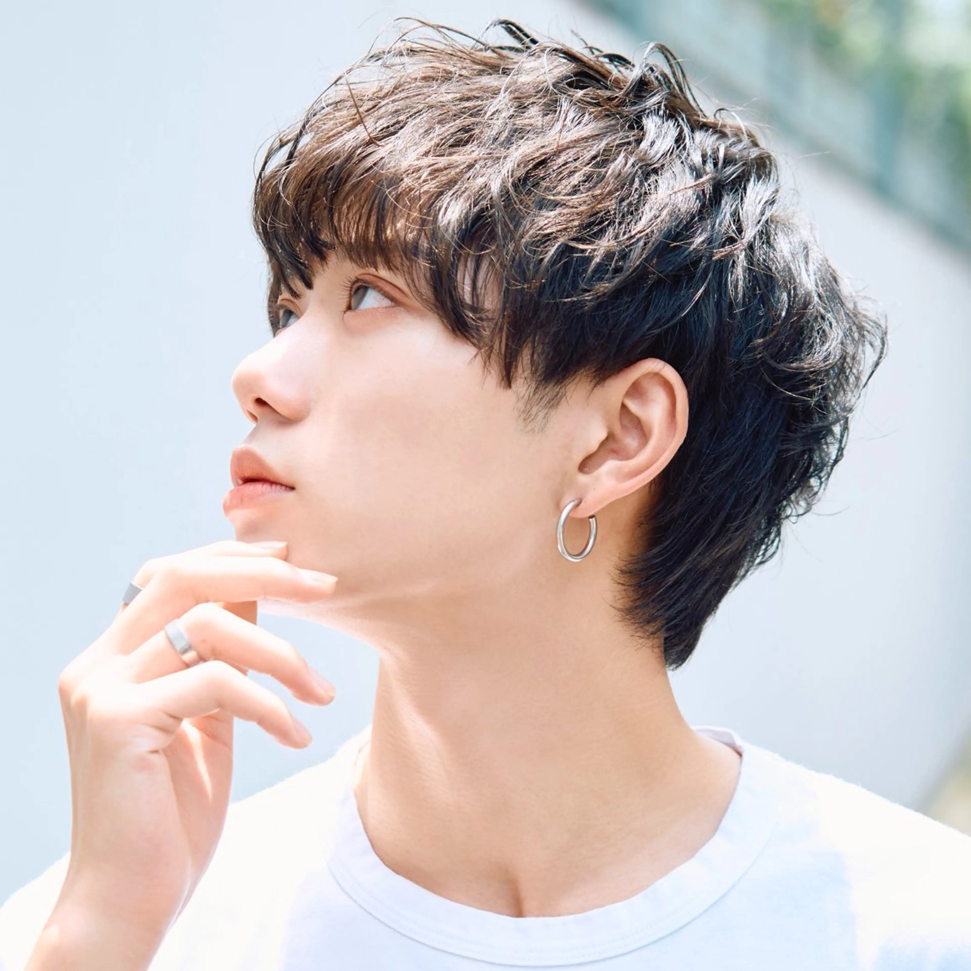 ショート パーマ メンズ メンズパーマ ニュアンスパーマ メンズ専門美容師✂︎ 大庭勝己のヘアスタイル