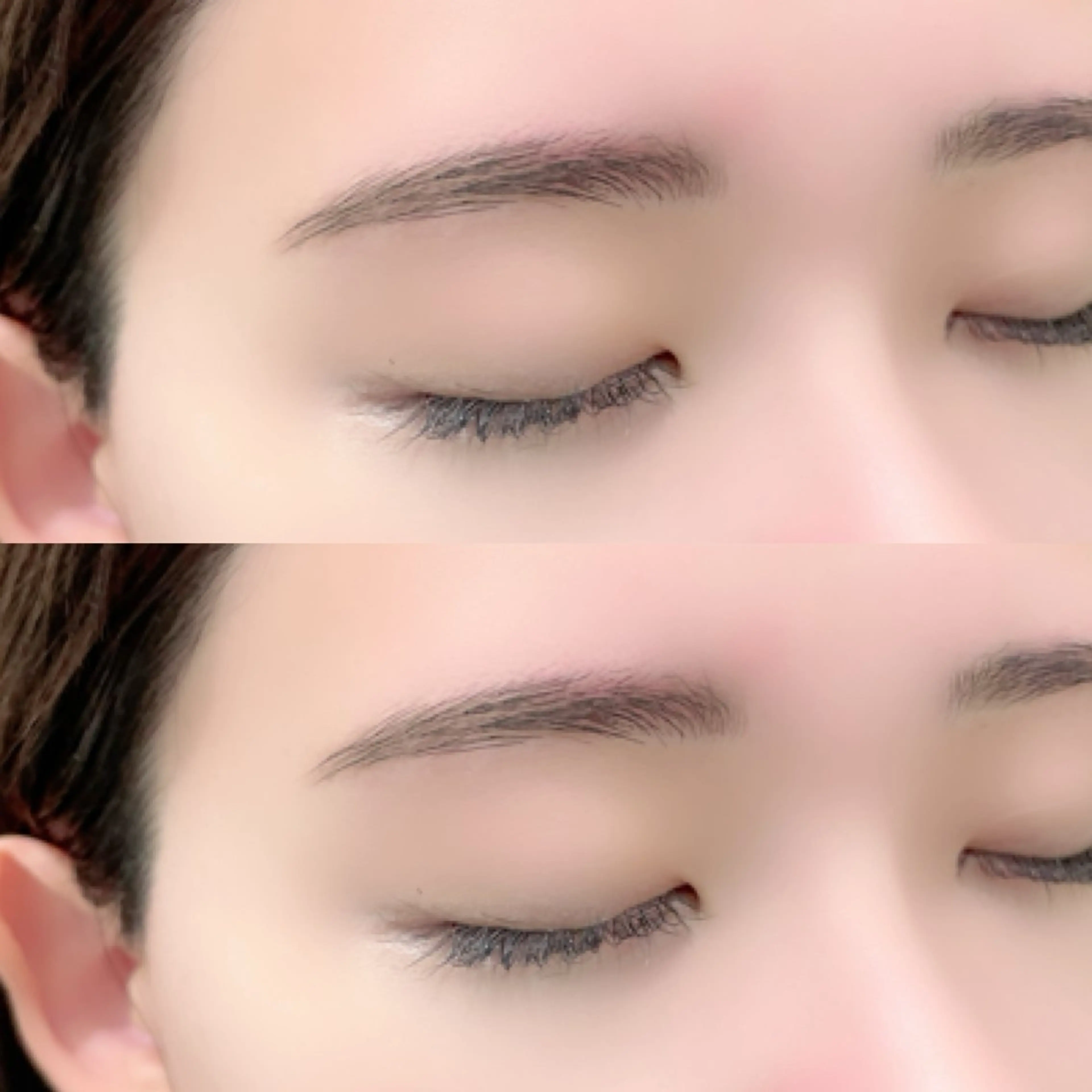 アイブロウ ワックス脱毛 眉カット ☘️Occhi ☘️のマツエク・マツパデザイン