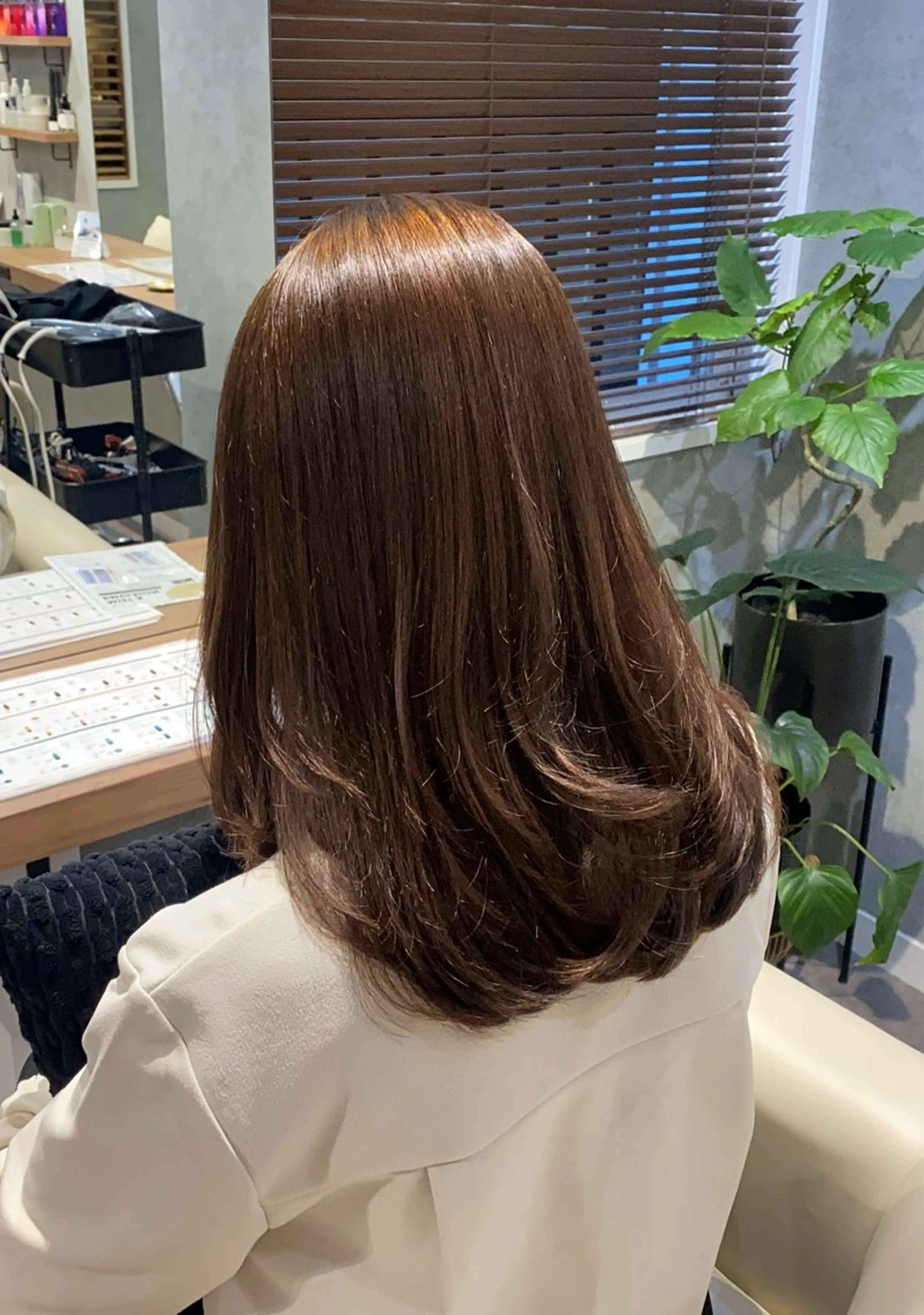 カラー ✨艶髪✨ワンカラー 銀座/Harunaのヘアスタイル