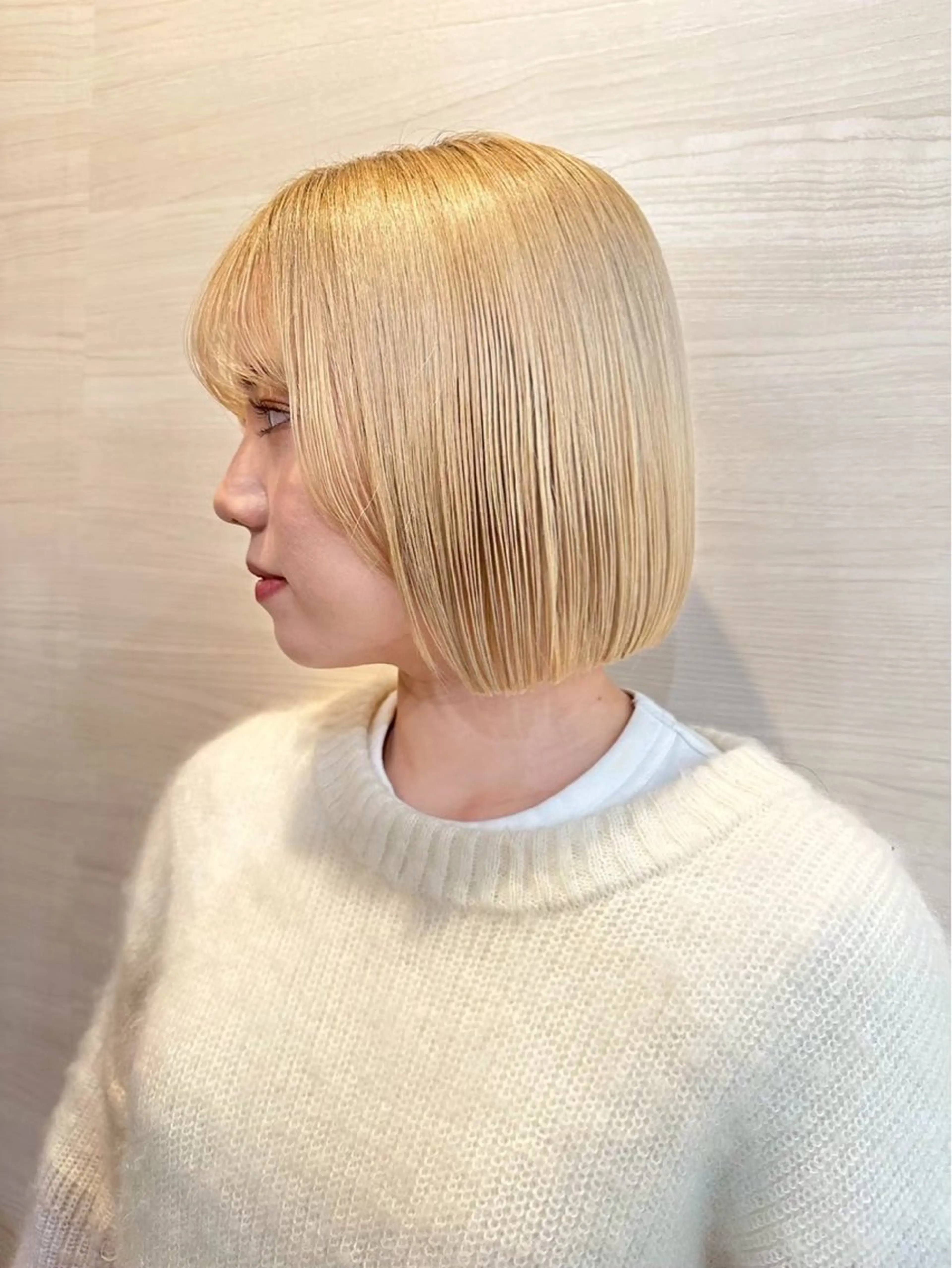 ショート ボブ カット かのん /ボブ特化/大阪梅田のヘアスタイル