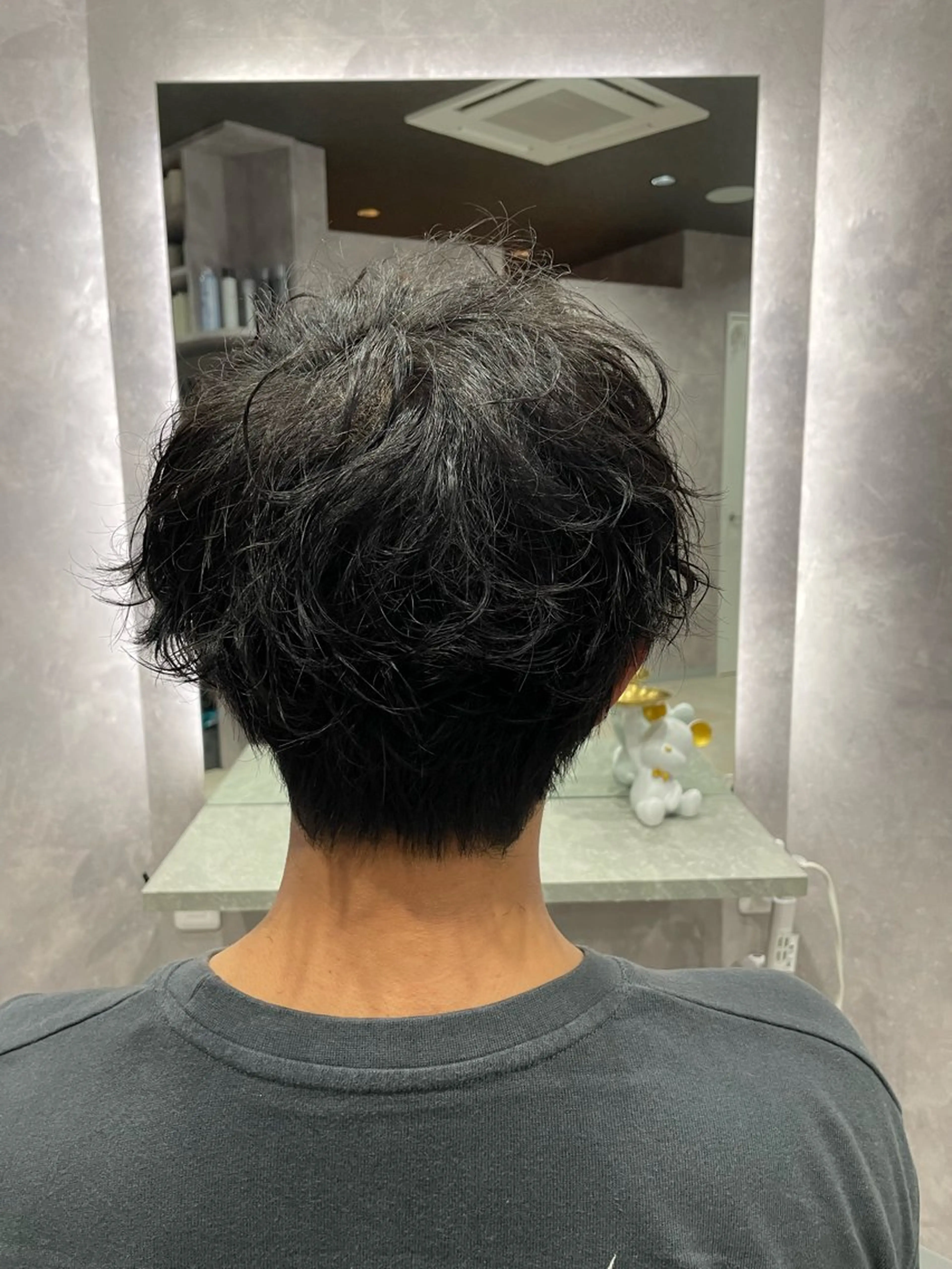 ショート パーマ メンズ ✨中野✨髪質改善✨ 野口虎剛のヘアスタイル