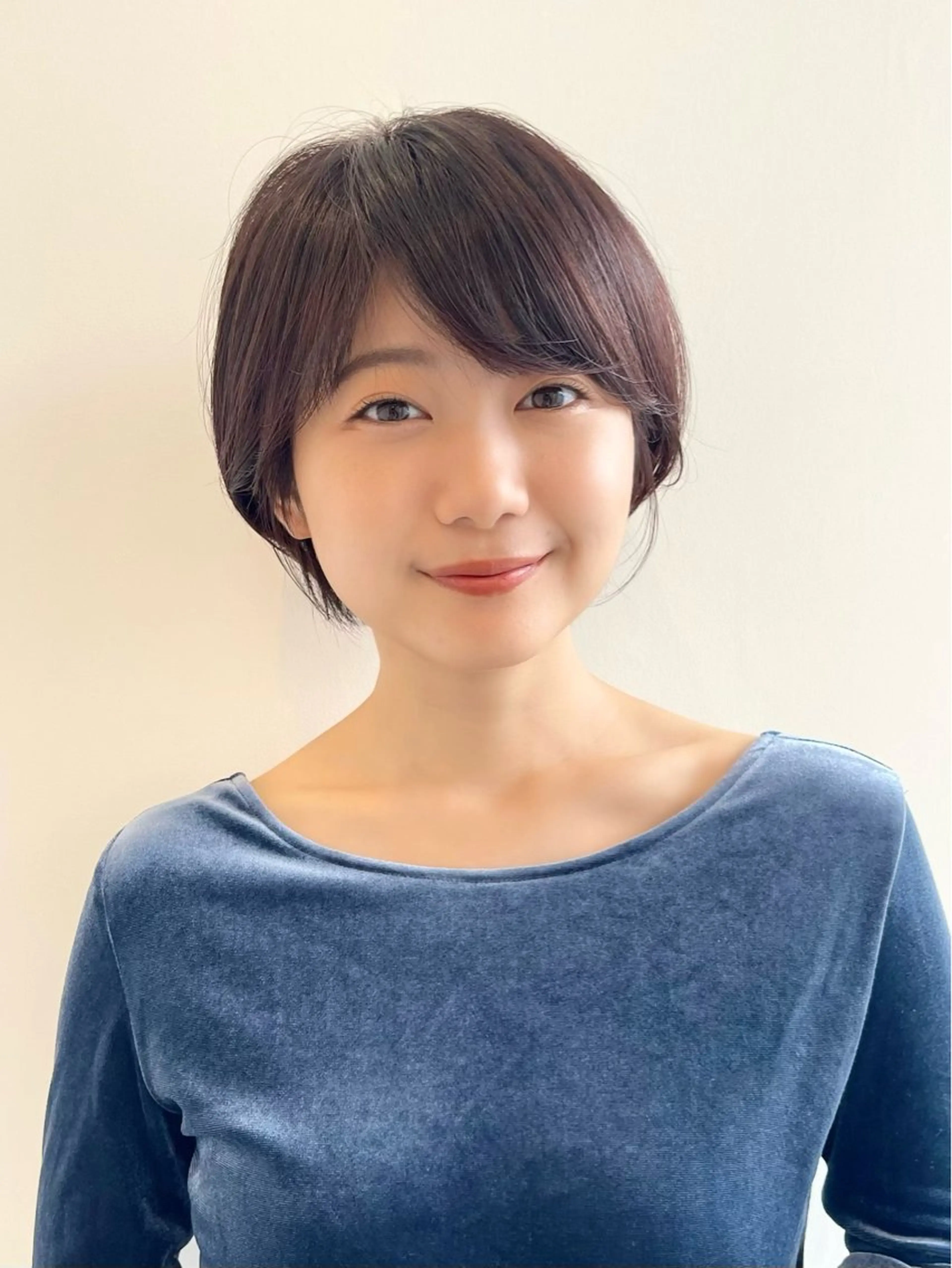 ショート ハンサムショート 丸みショート イエローカラー 韓国風ヘア レイヤーカット カット 縮毛矯正 ショート・ボブ特化 mahoのその他イメージ