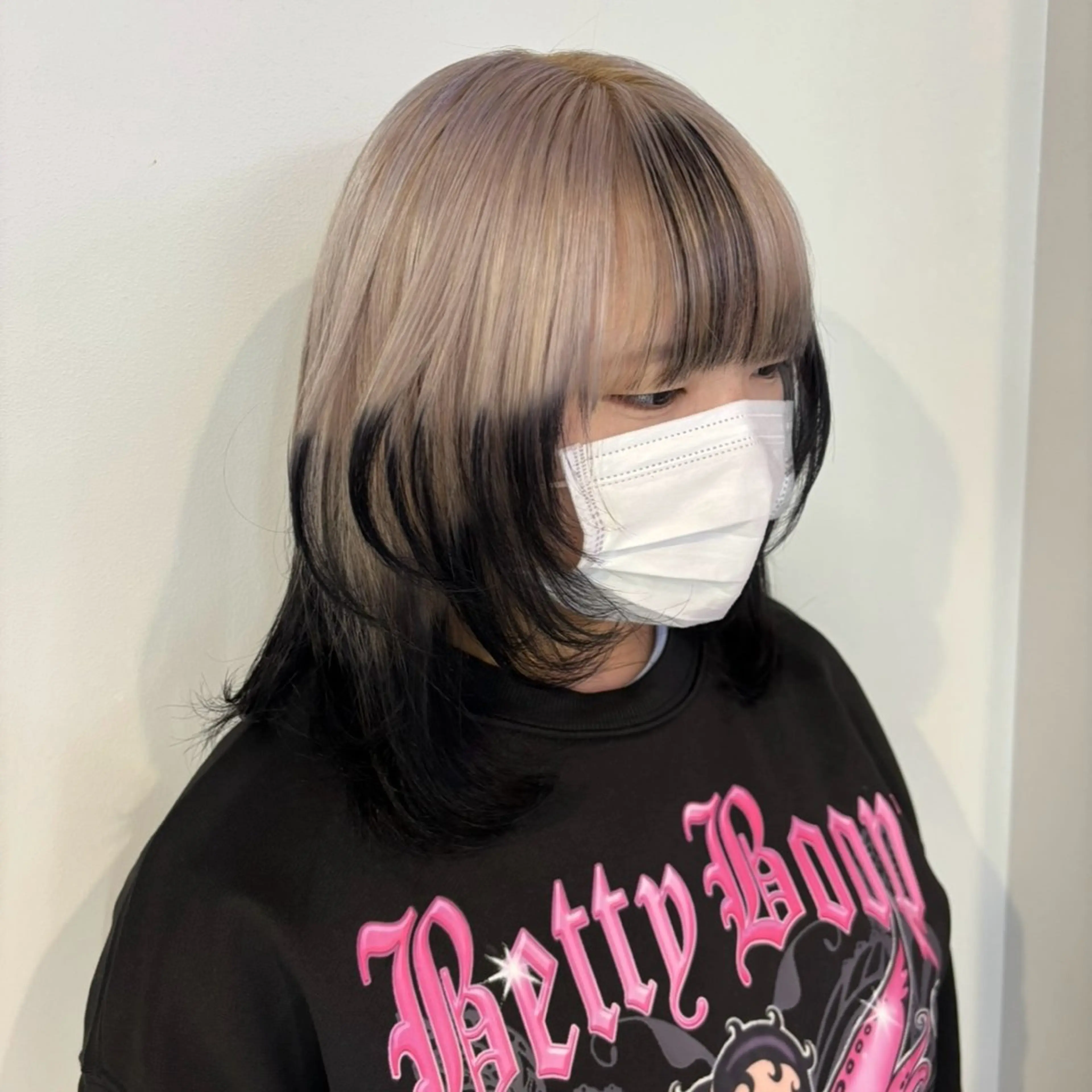 セミロング カラー ヘアカラー Ren. 🦋デザインカラーのヘアスタイル