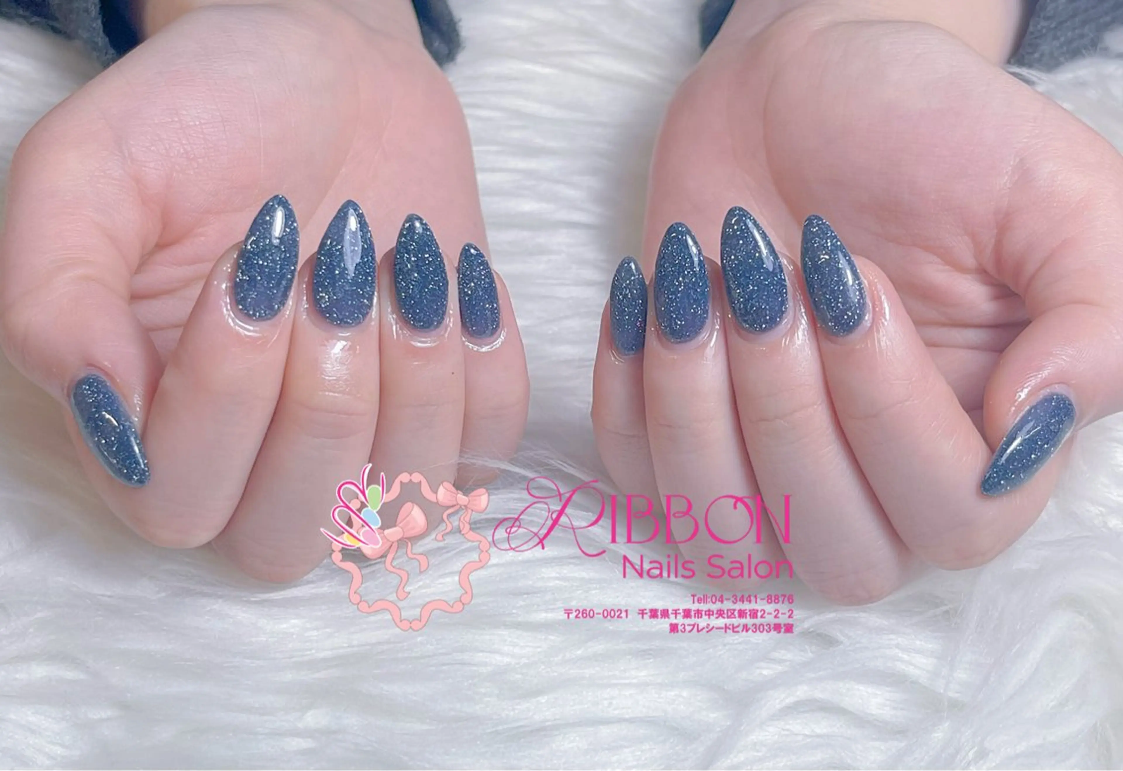 ネイル フレンチネイル ジェルネイル マグネットネイル 持ち込み ニュアンスネイル ハンドネイル Ribbonnail salonのネイルデザイン