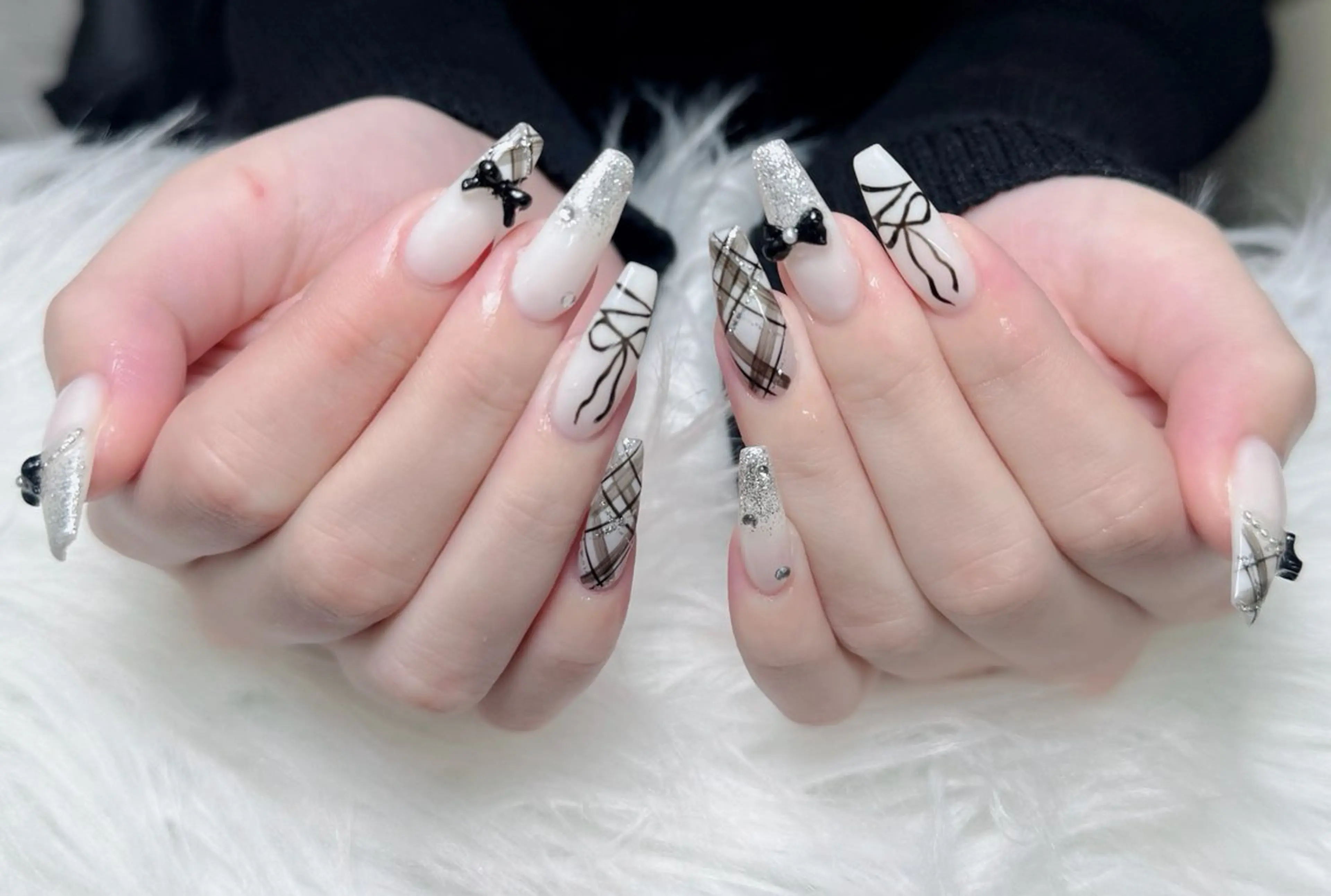 ネイル アートネイル 韓国ネイル 持ち込み ワンホンネイル Lenie Nail Salonのネイルデザイン