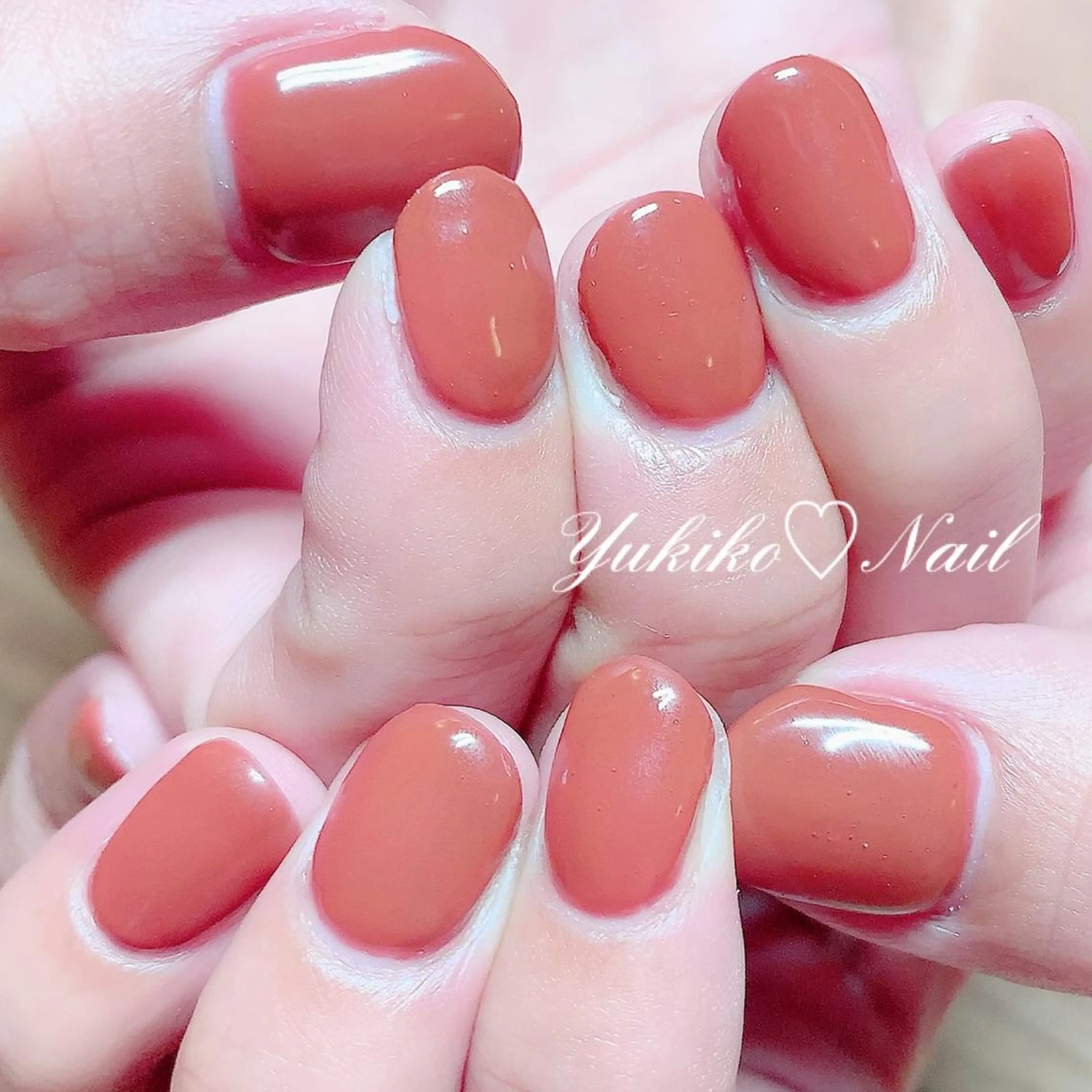 ネイル ワンカラーネイル ハンドネイル ユキコ ネイルのネイルデザイン